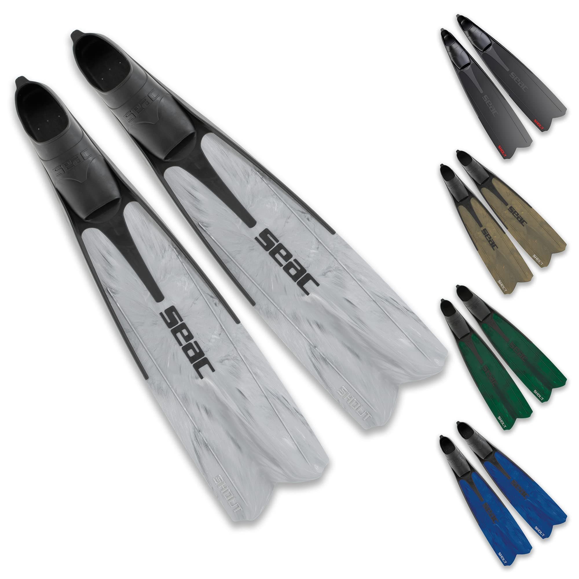 Unisex's Shout Long Fins for Scuba Diving