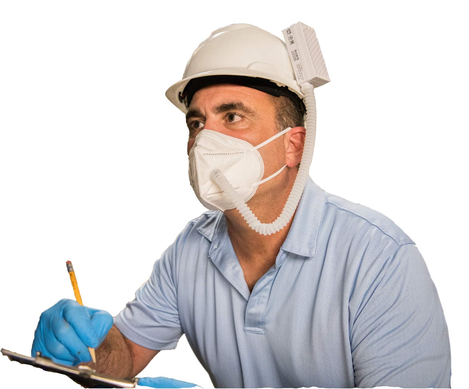 BROAD Breathe Freely AirPro Mask Reusable Air Purifying Respirator with HEPA Filter