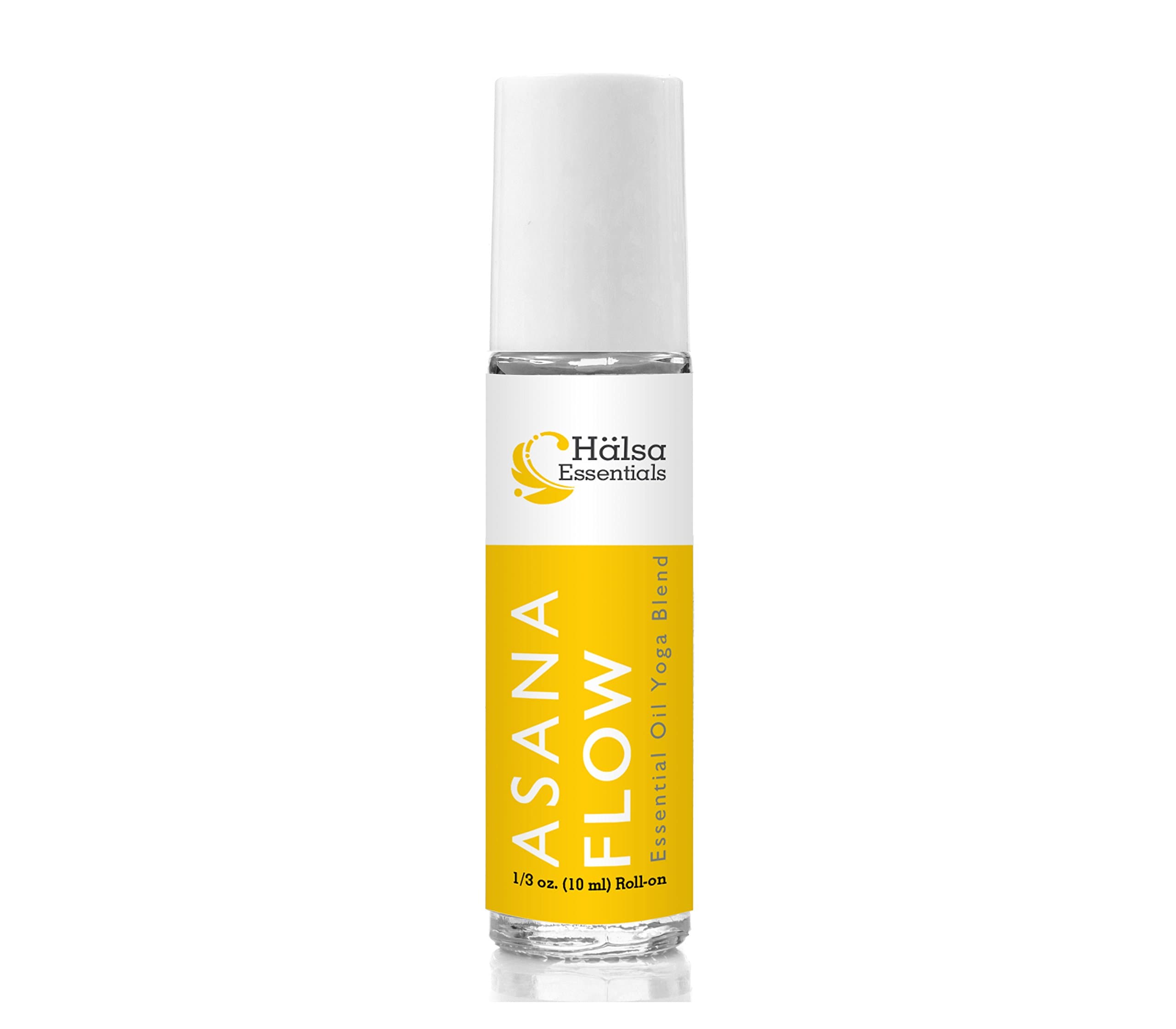 Asana Flow Yoga Essential Oils Blend Aromatherapy Roll-On 10 ml from Halsa Essentials