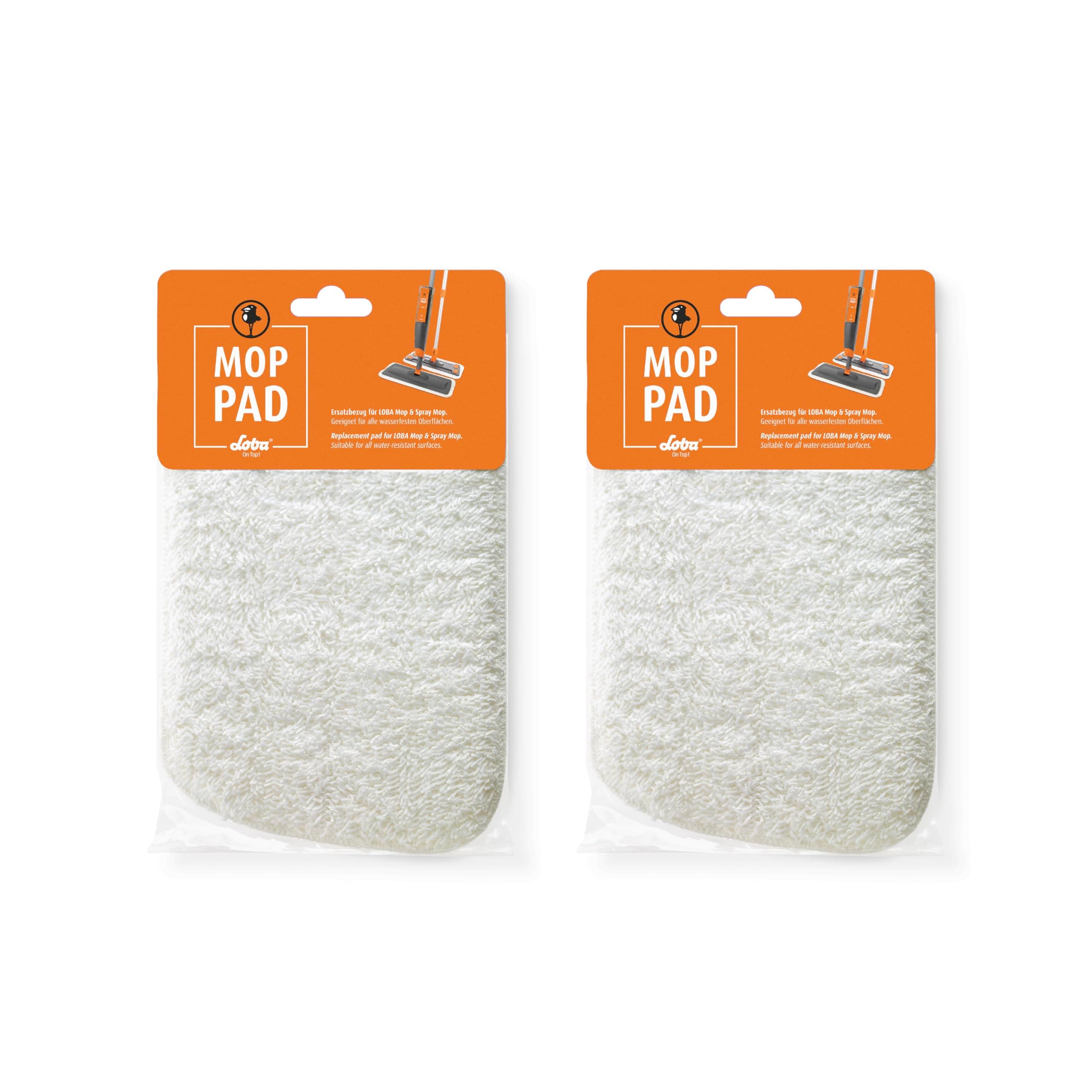 LOBA Spray Mop Microfiber Pad (2PK)…