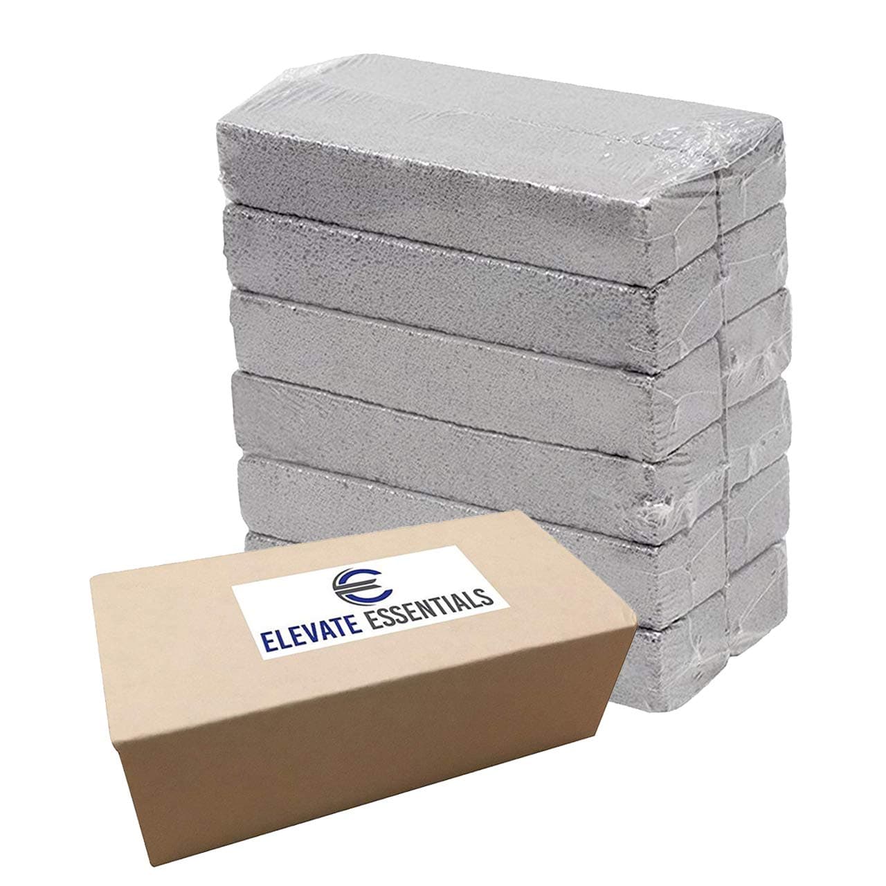 Elevate Essentials Pumice Stone Toilet Bowl Cleaner - 12 Pack of Heavy Duty Pumice Stones Cut into Sticks- Pool Pumice Stone Tile Cleaner - Works to Removes Rust from Bath Tub - Natural Product