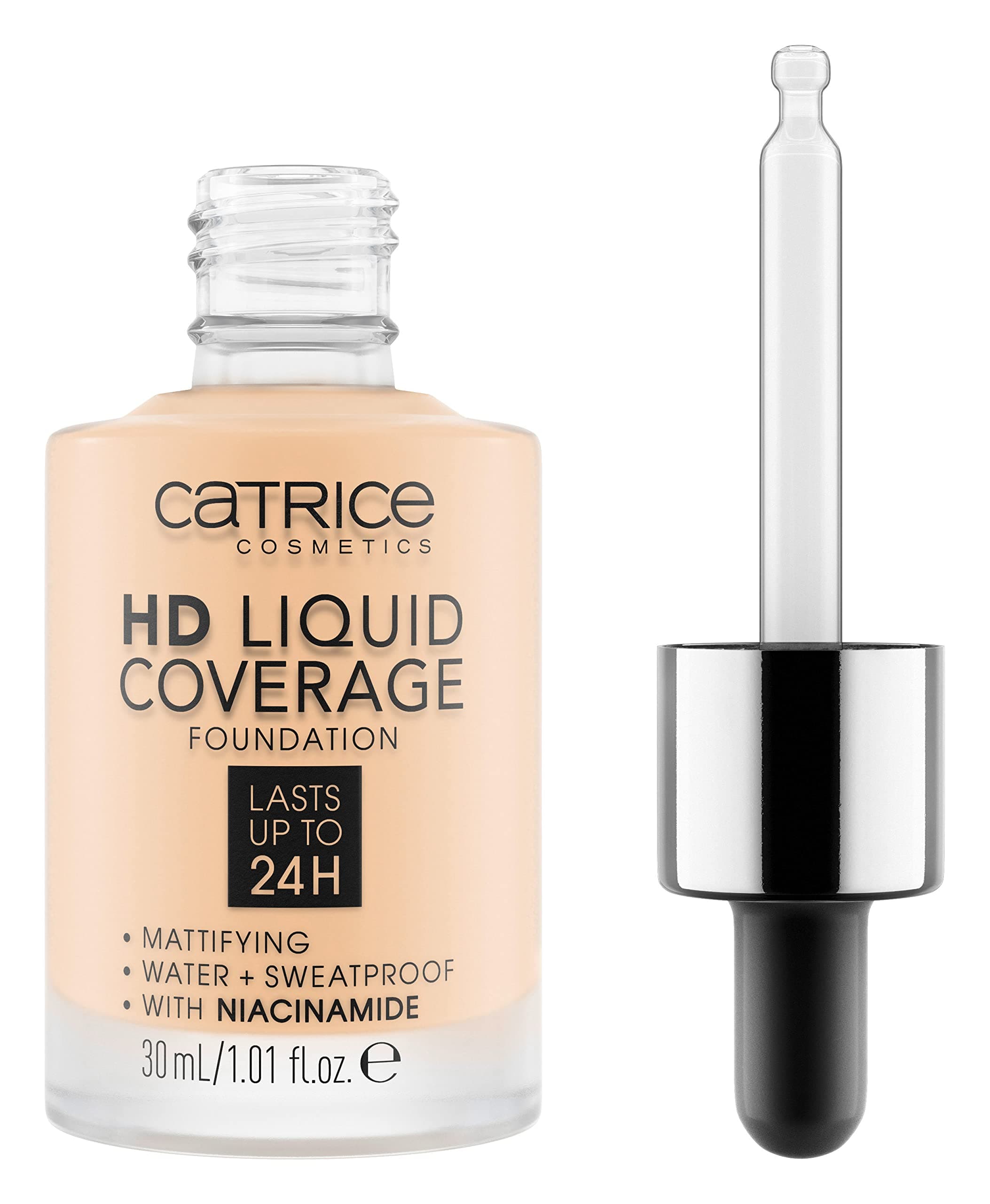 Hd Liquid Coverage Foundation, 002 Porcelain Beige, 130 ml