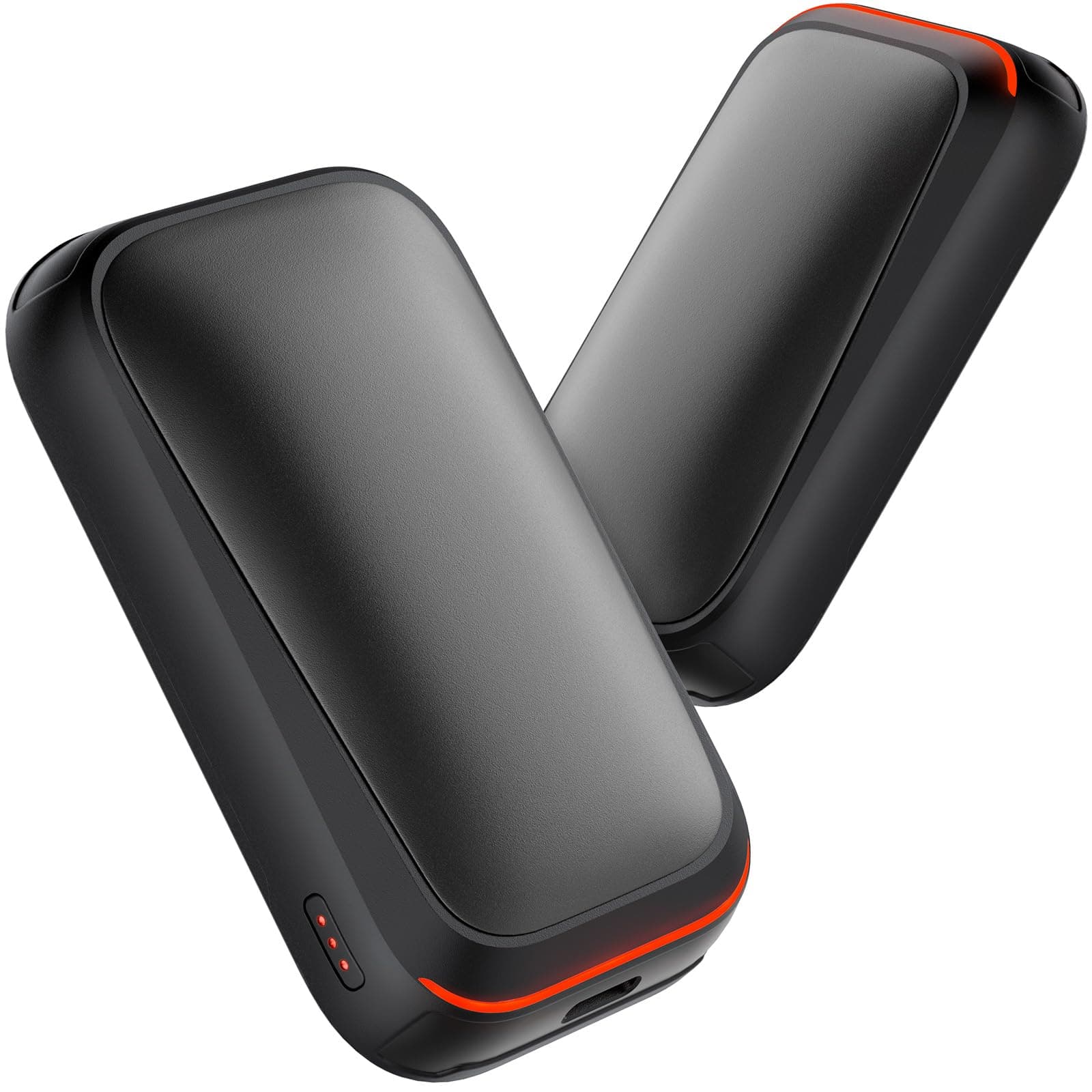 Electric Hand Warmers Rechargeable, Magnetic Pocket Hand Warmer 2-Pack, 3s Fast Heating, Fits in Gloves, Winter Sports Hunting Accessories, Warm Day Gifts for Men Women