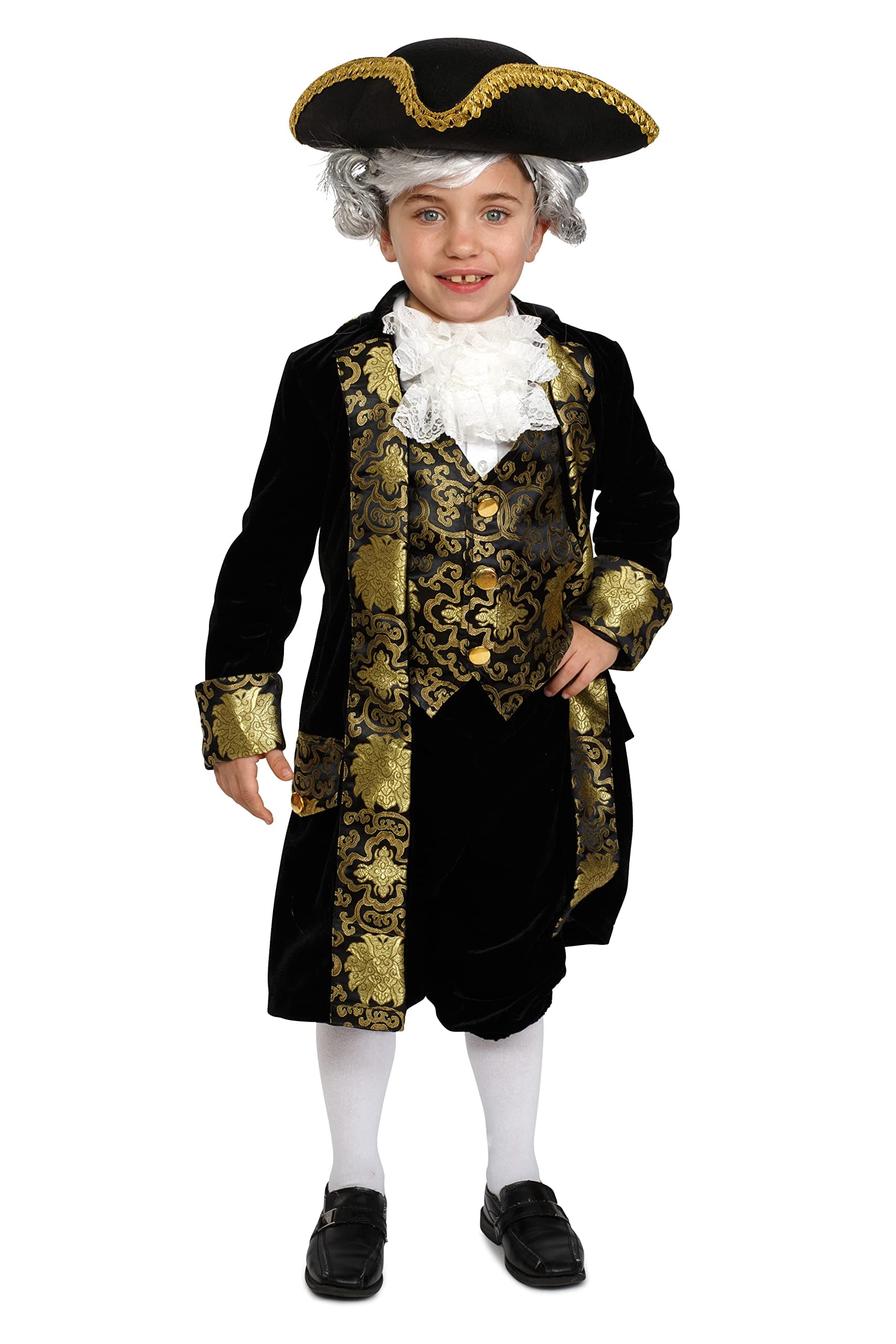 Dress Up AmericaGeorge Washington Costume for Boys - Historical Colonial Outfit for Kids
