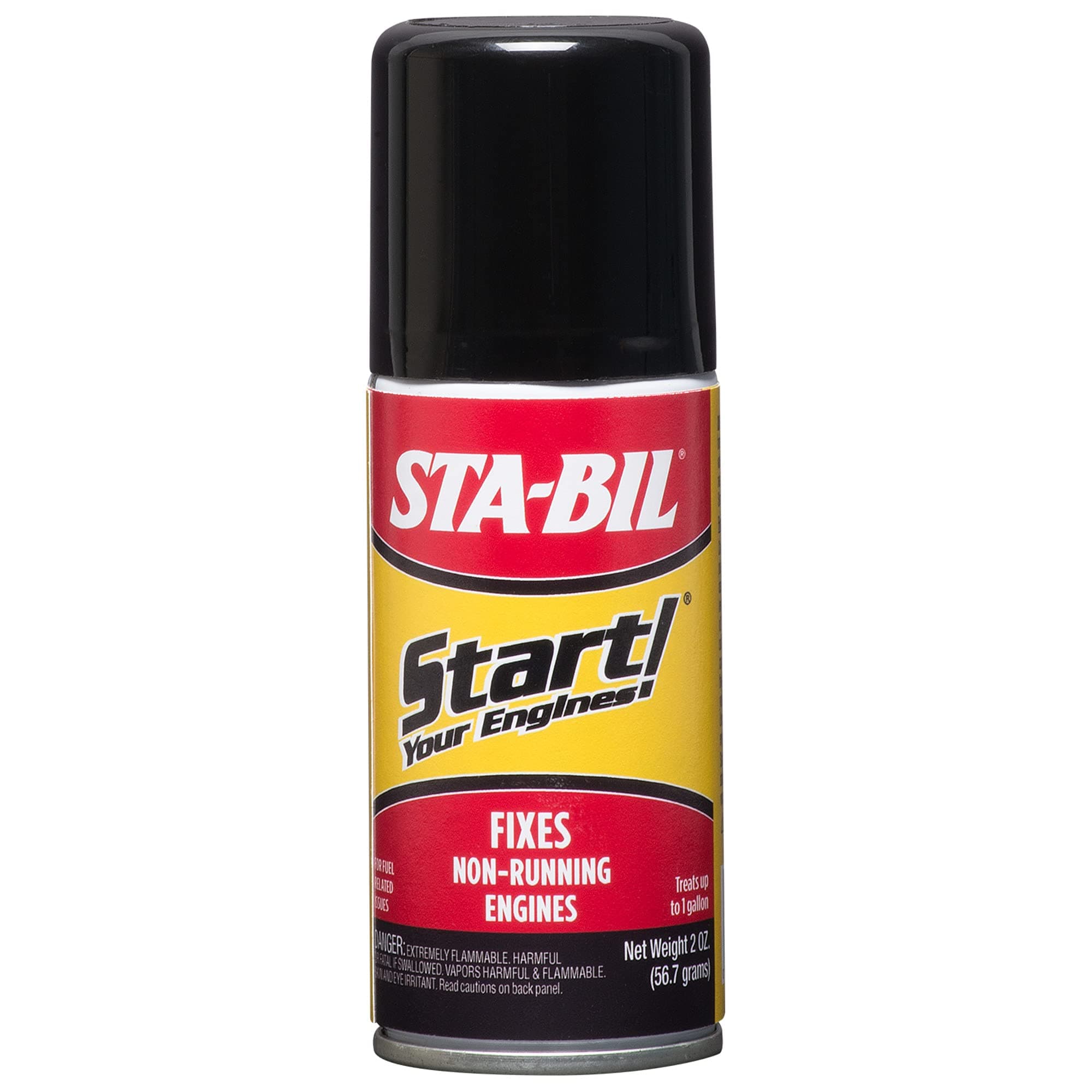 Start Your Engines! - Fixes Non-Running Engines - A Jump Start in A Can - Revitalizes Fuel System - Safe for 2 and 4-Cycle Engines - Ensures Quick, Easy Starts, 2 fl. oz. (21214)