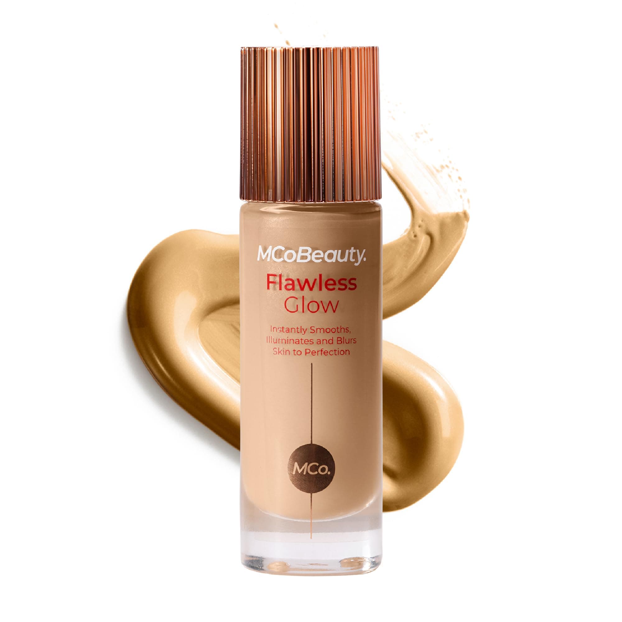 MCoBeauty Flawless Glow Luminous Skin Filter, 4 Medium, Healthy Glow with Nat...