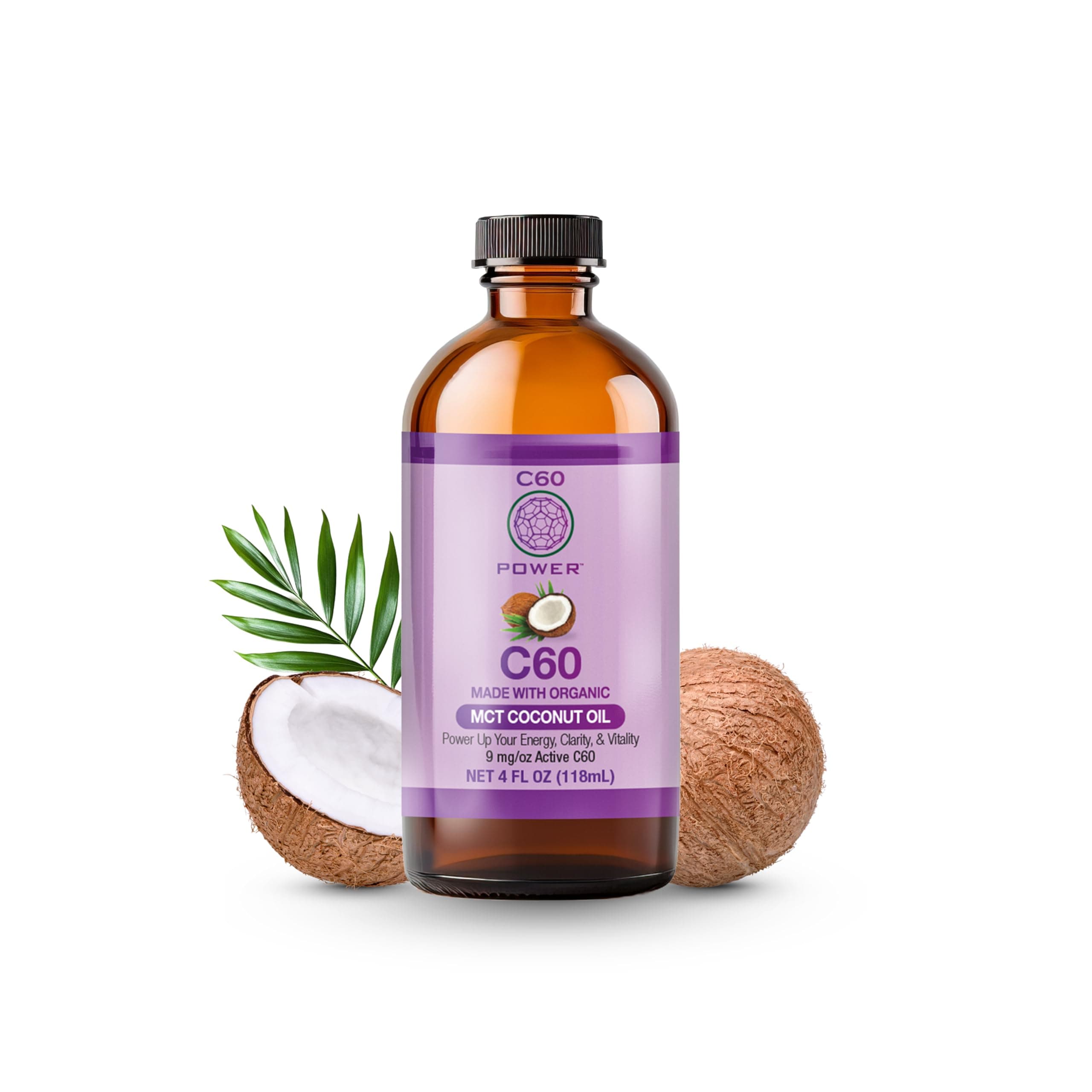C60 4oz MCT Coconut Oil
