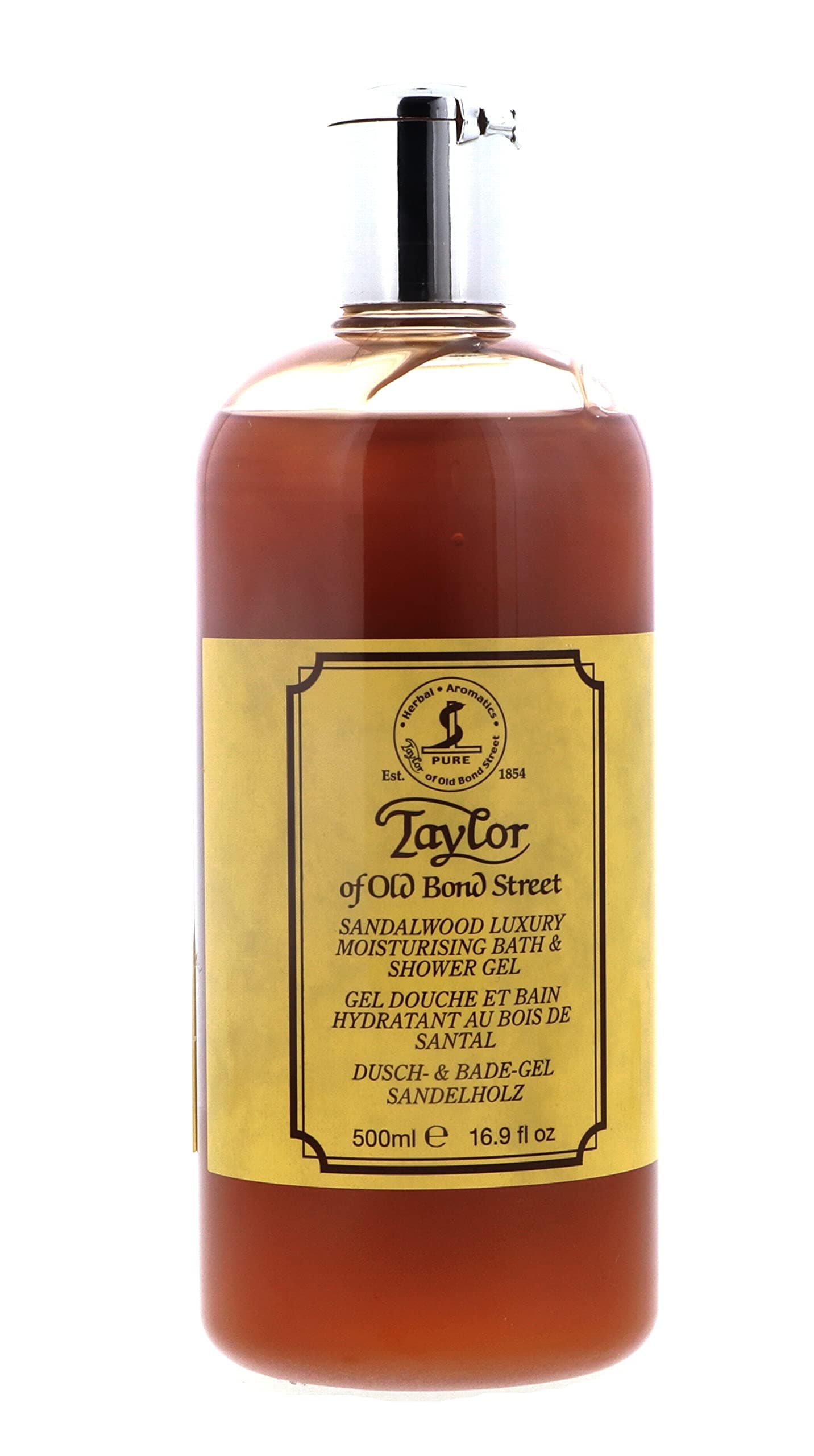 500Ml Luxury Sandalwood Moisturising Bath And Shower Gel