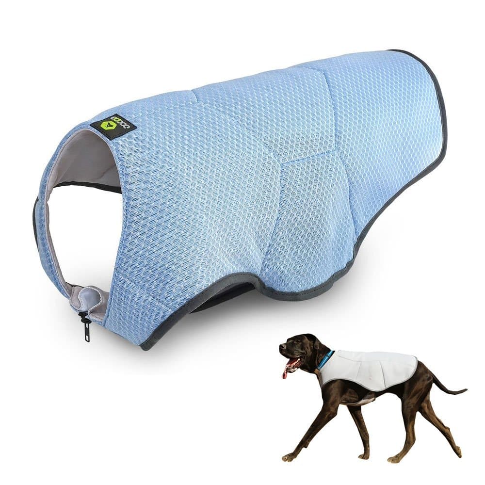 EQDOG Cooling Vest for Dogs, Large, blue