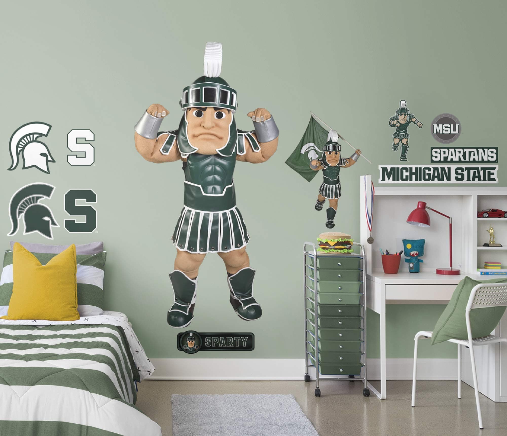 Fathead NCAA Michigan State Spartans MSU Sparty