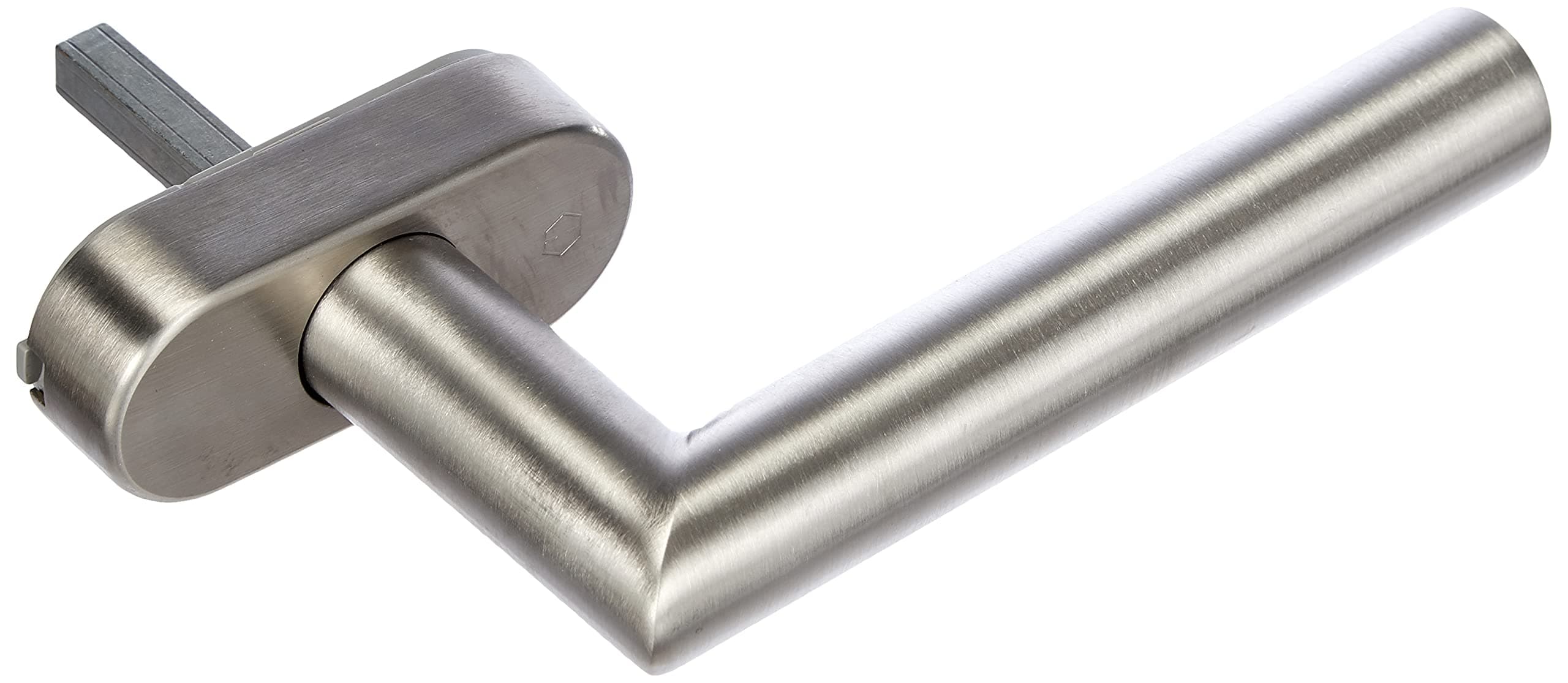 Hoppe Amsterdam Window Handle Square 7 x 35 mm Stainless Steel Matte 2807318