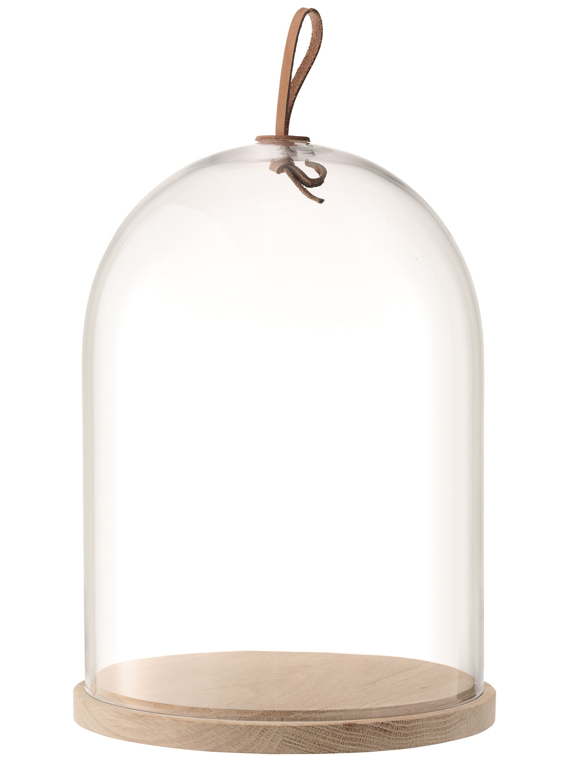 LSA International Ivalo Dome & Ash Base, 8.75"/11.25", Clear