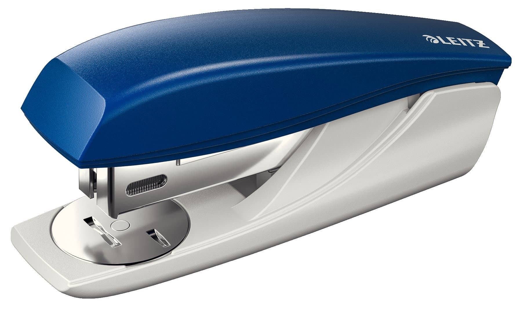 Leitz Stapler, 25 sheet capacity, Blue, Ergonomic metal body, Includes staples, NeXXt Range, 55010035