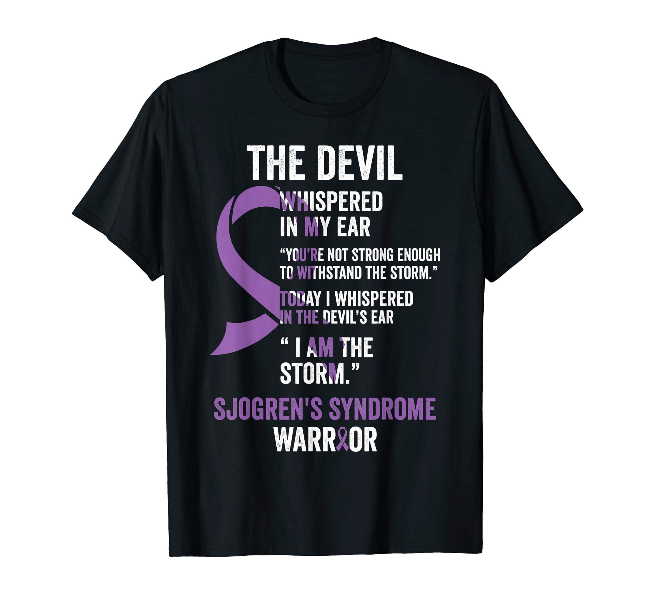 Sjogrens Syndrome Awareness Ribbon T Shirts