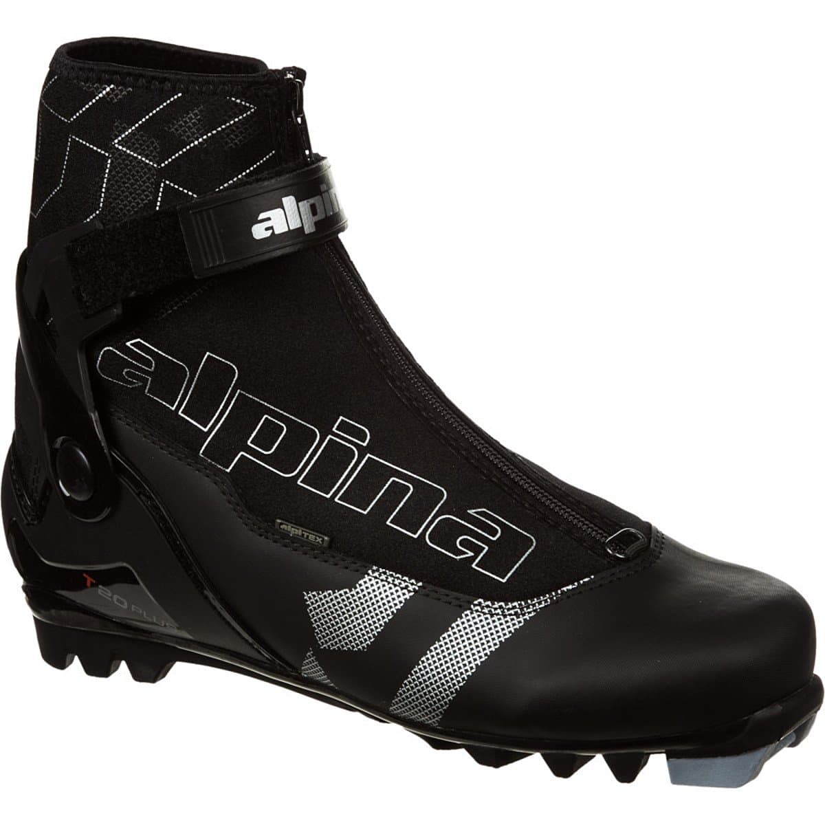 Alpina T20 Plus Cross-Country Nordic Touring Ski Boots with Ankle Support