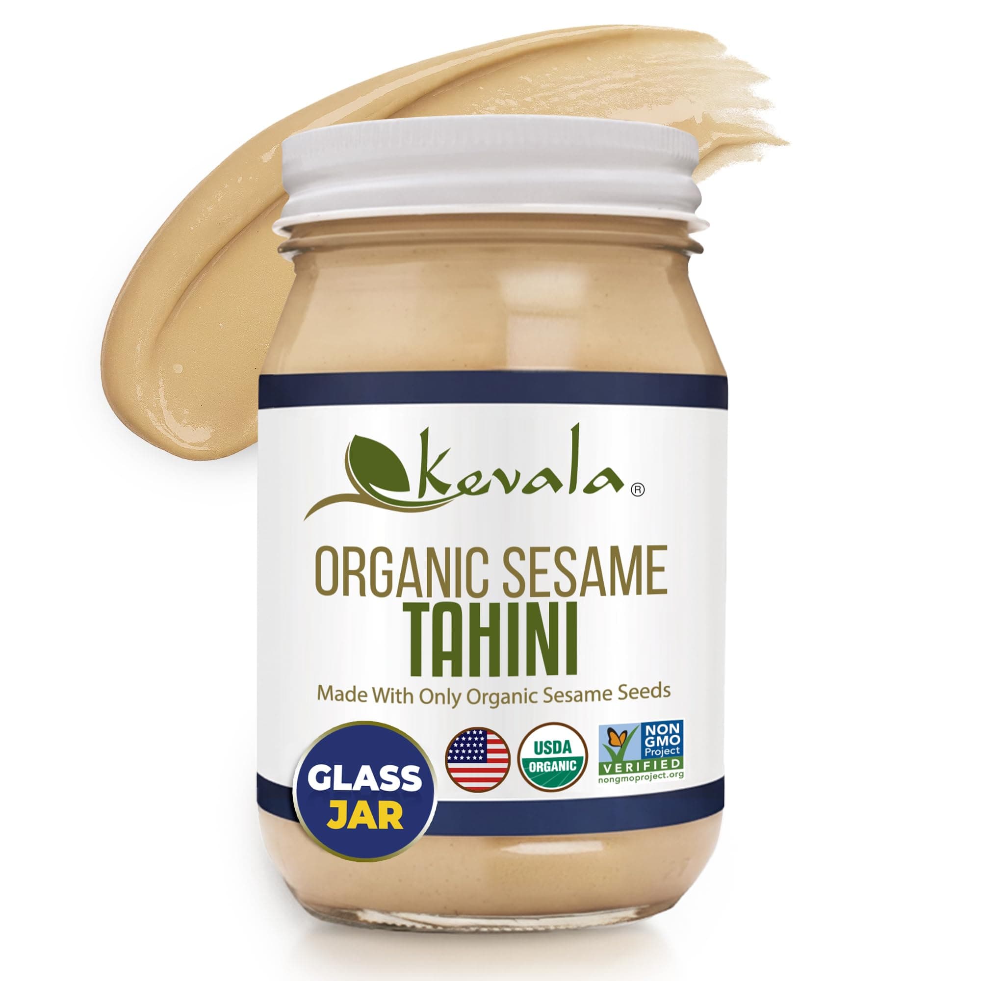 Kevala Organic Sesame Tahini (16oz, 154636)