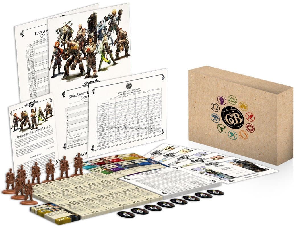 Steamfoged Games Guild Ball: Kick About Escalation League Pack Miniature Game Figure