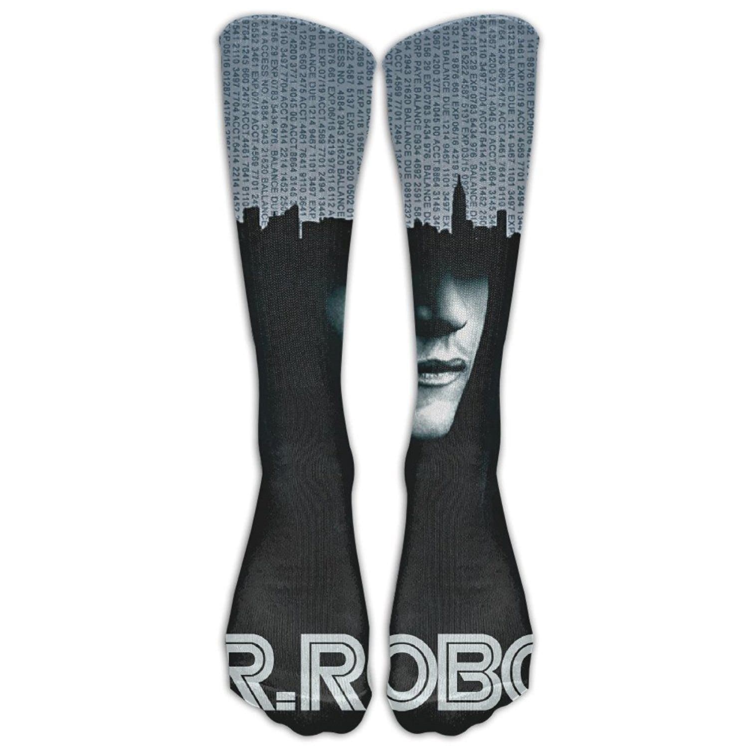 SADDFAWW Mr. Robot Women Tube Knee Thigh High Stockings Cosplay Socks
