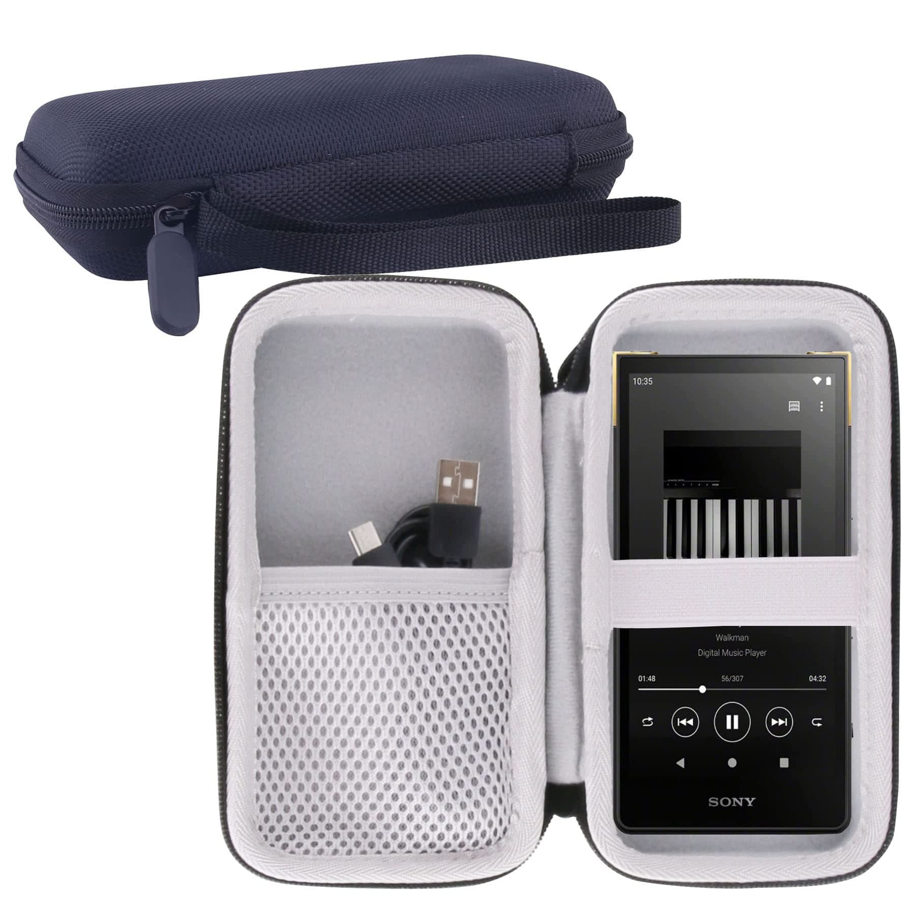 WERJIA Hard Carrying Case Compatible with Sony NW-ZX700 NW-ZX706 NW-ZX707 Walkman (CASE ONLY) (For NW-ZX700 Case)