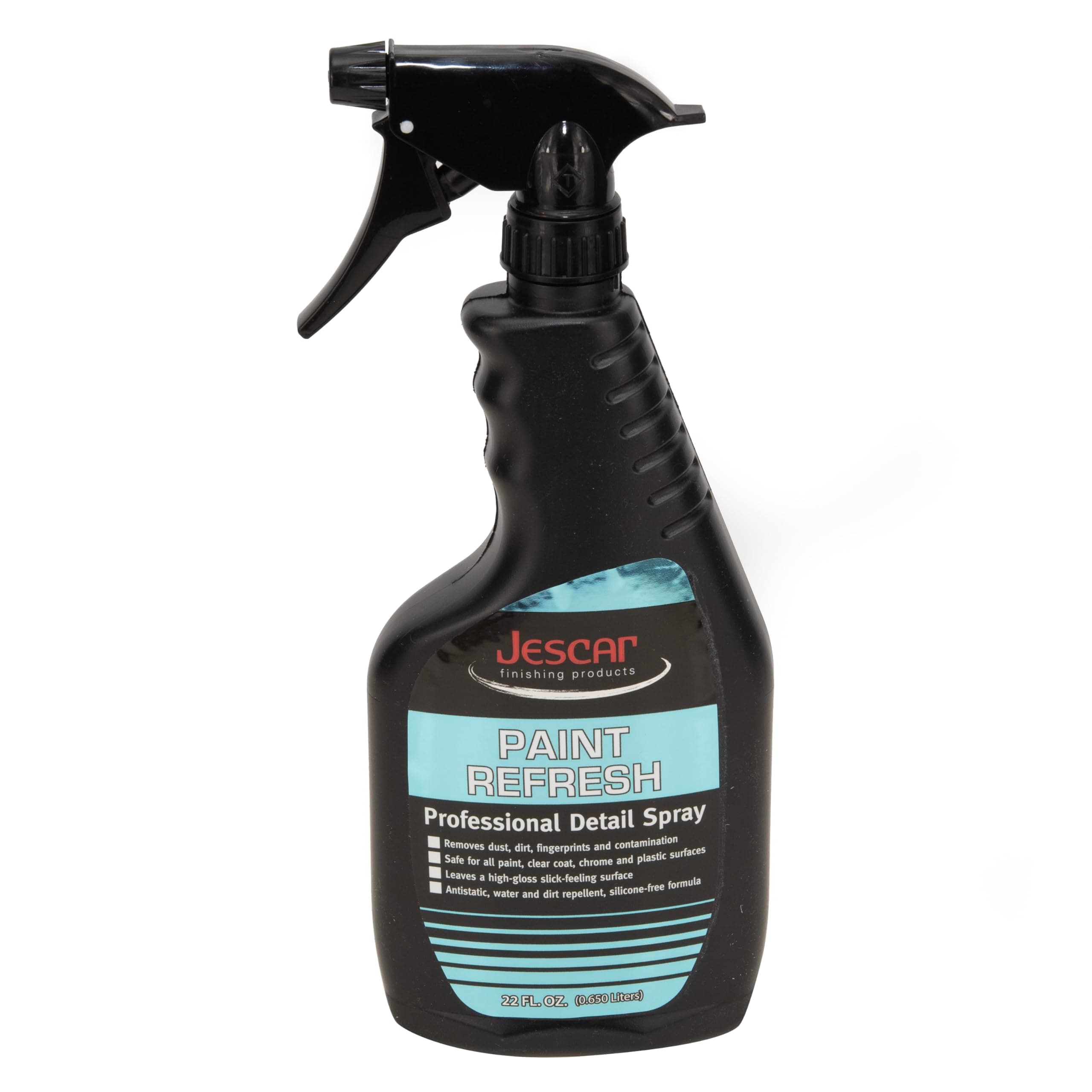 Jescar Paint Refresh Detail Spray - 22oz - Quick Detailer, Spray On Wipe Off, Dust and Fingerprint Remover, High-Gloss Finish, Streak-Free Formula, Instant Shine