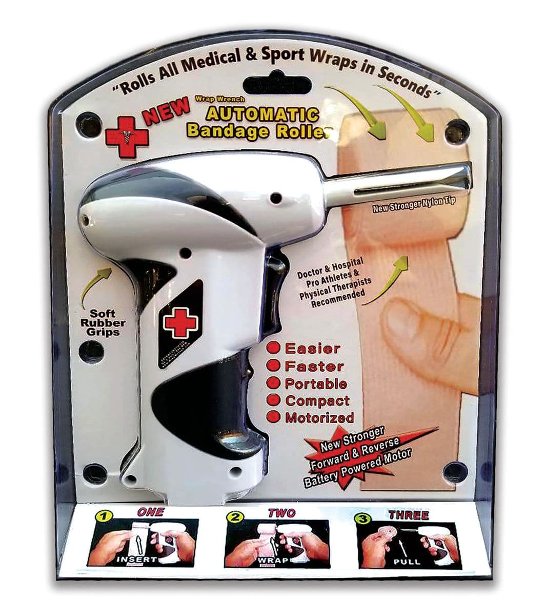 Wrap Wrench-A Professional Sports & Medical Wrap and Bandage Roller