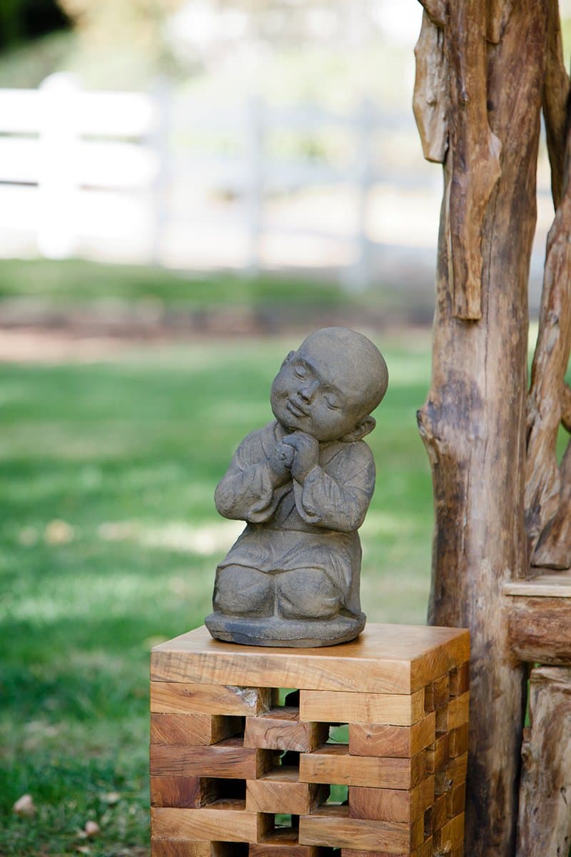 Happy Shaolin Statue