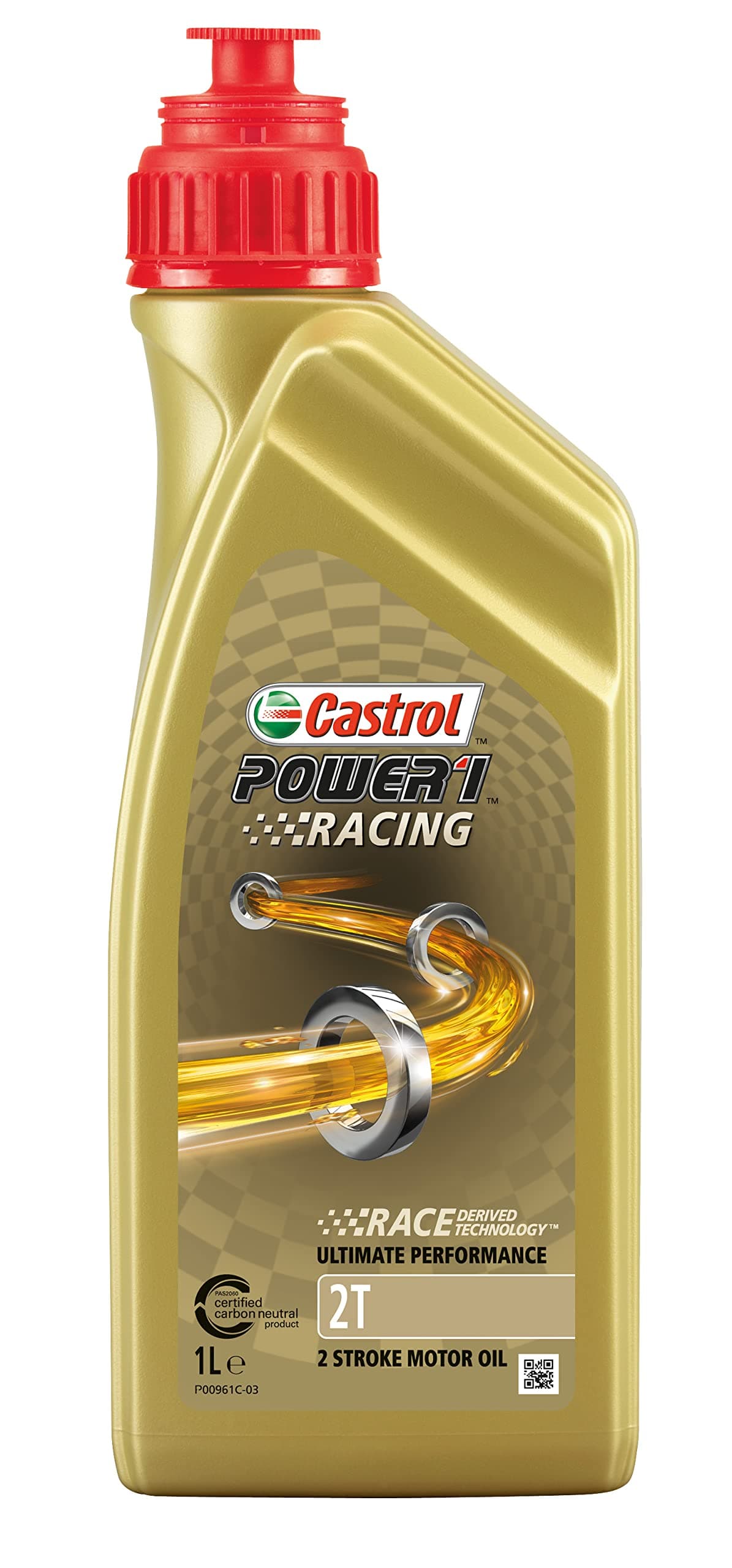 Castrol POWER1 Racing 2T Motorcycle Oil 1L