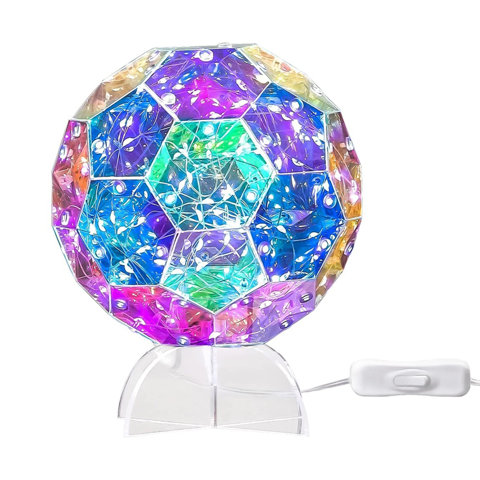 Dreamy Copr Wire Illnous Night Light Beside Lamp Ambient Ligng USB Orated Portable for Bedroom Living Room Study Room Birtay Party Holiday Present Gift