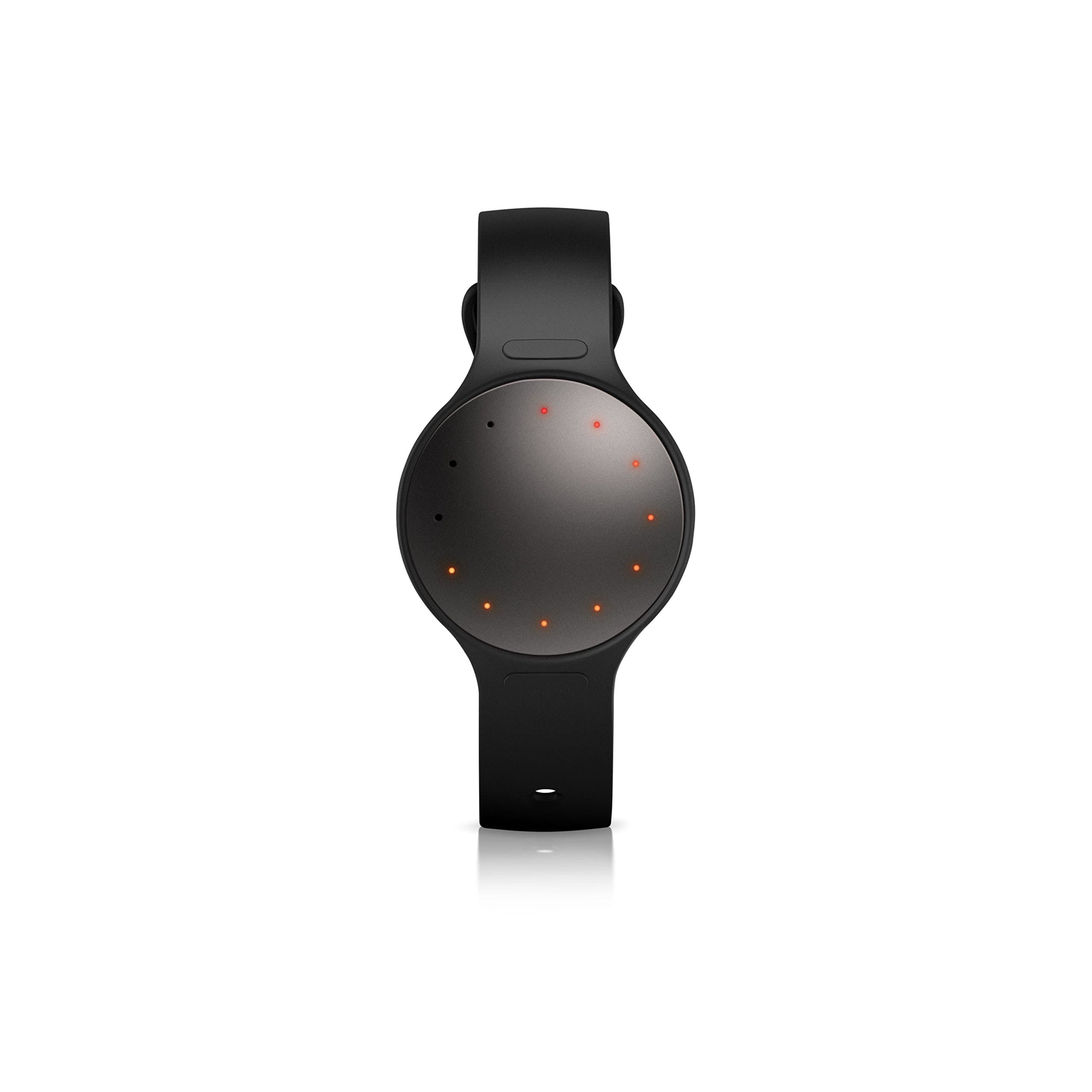 Misfit Shine 2 WL Activity Tracker – Black Sports Band, Carbon Black