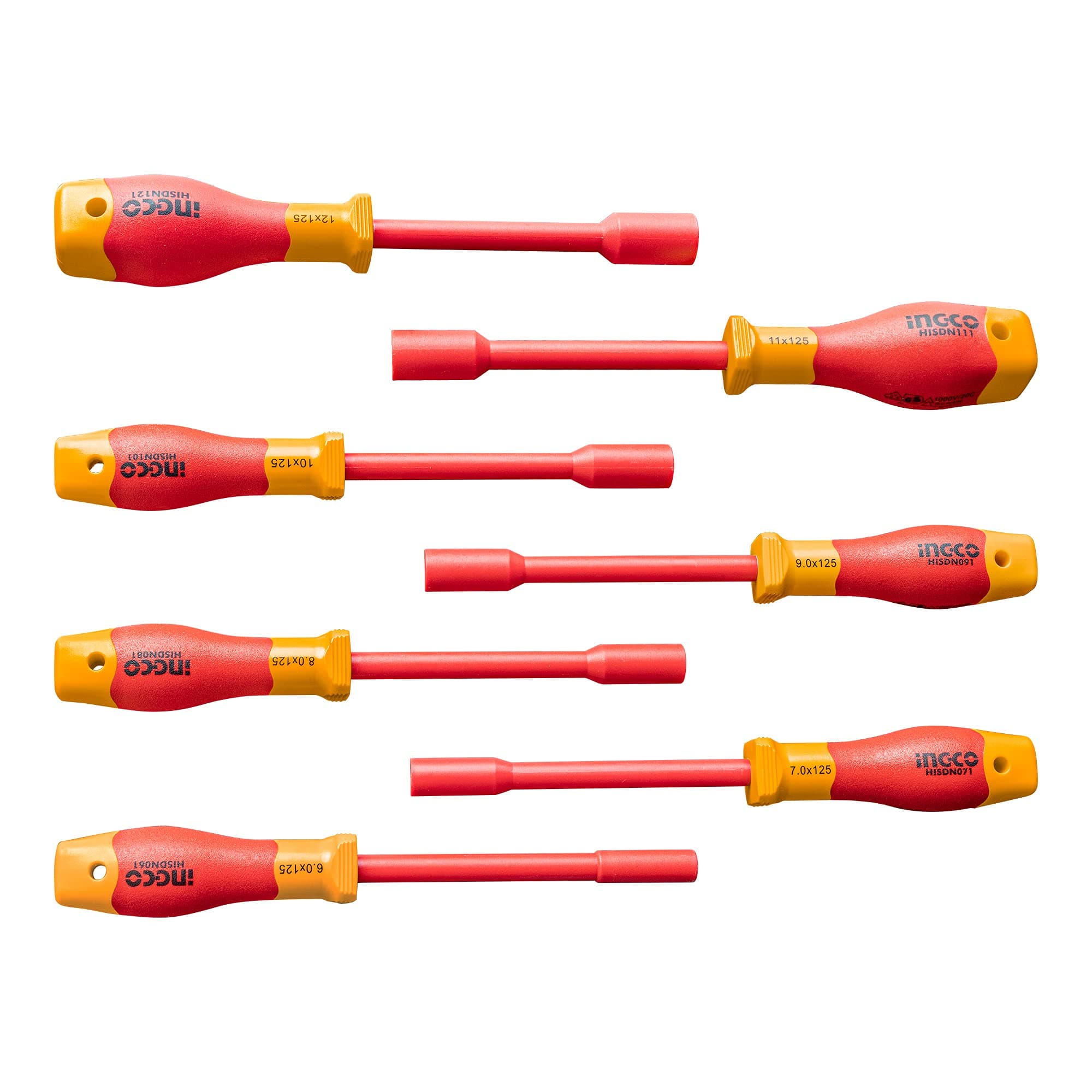 7Pcs Insulated Nut Screwdriver Set HKISD0701