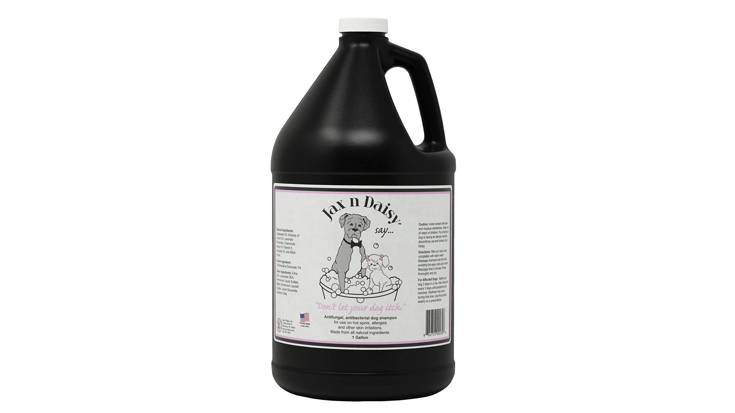 Jax N Daisy "Don't Let Your Dog Itch Shampoo Gallon