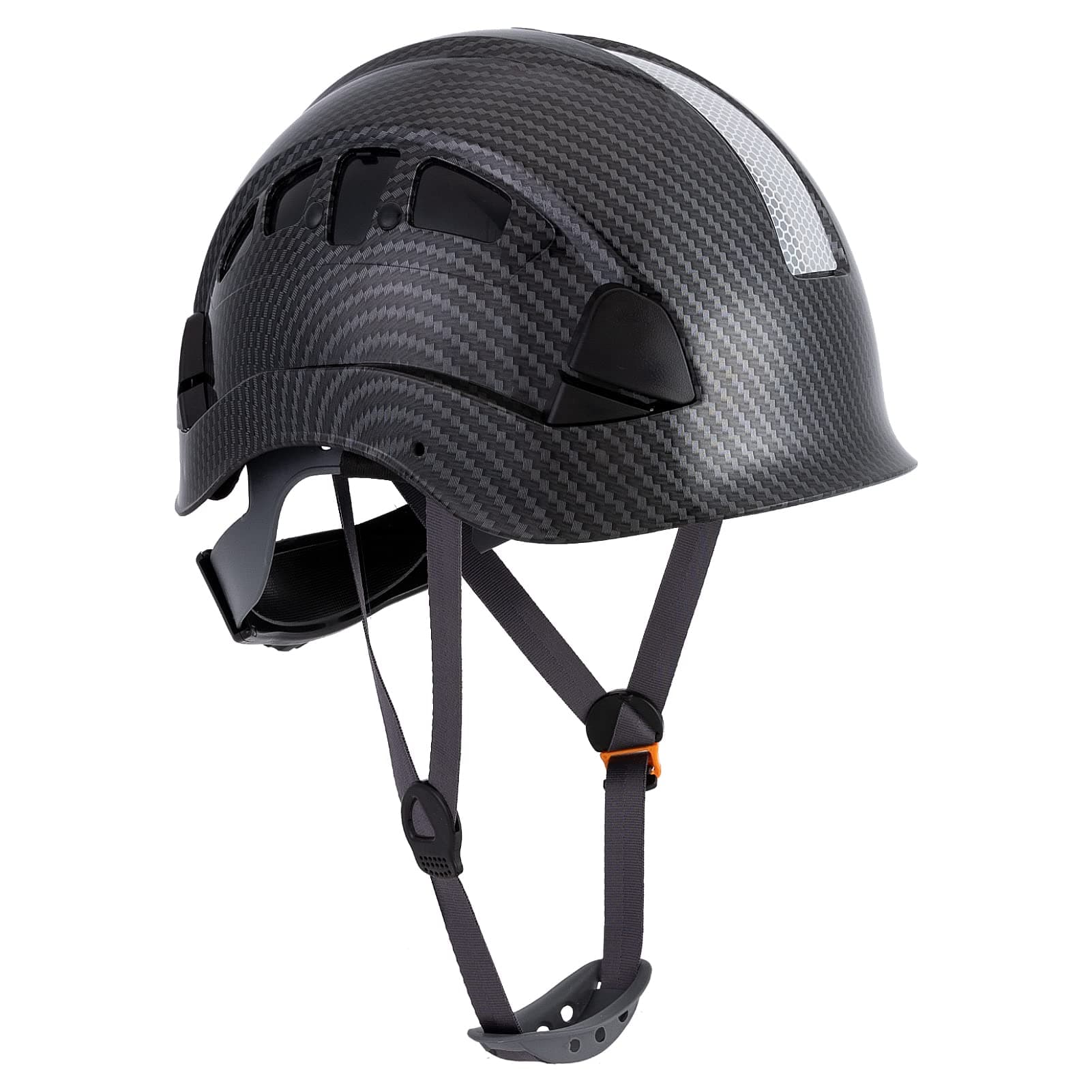 LOHASPRO Construction Hard Hat with Visor - ANSI Z89.1 Approved Safety Helmet - 6-Point Ratchet Suspension,Vented,Adjustable