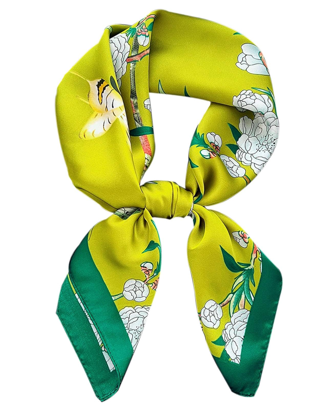 HioyiwseSatin Bandanas Head Scarf For Women Hair Scarves Accessories Lightweight Fashion Wrap Neck Silk Sleeping Headscarf