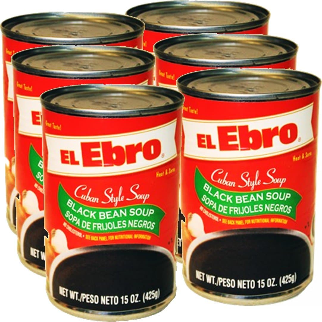 Black Bean Soup Cuban Style 15 oz can.