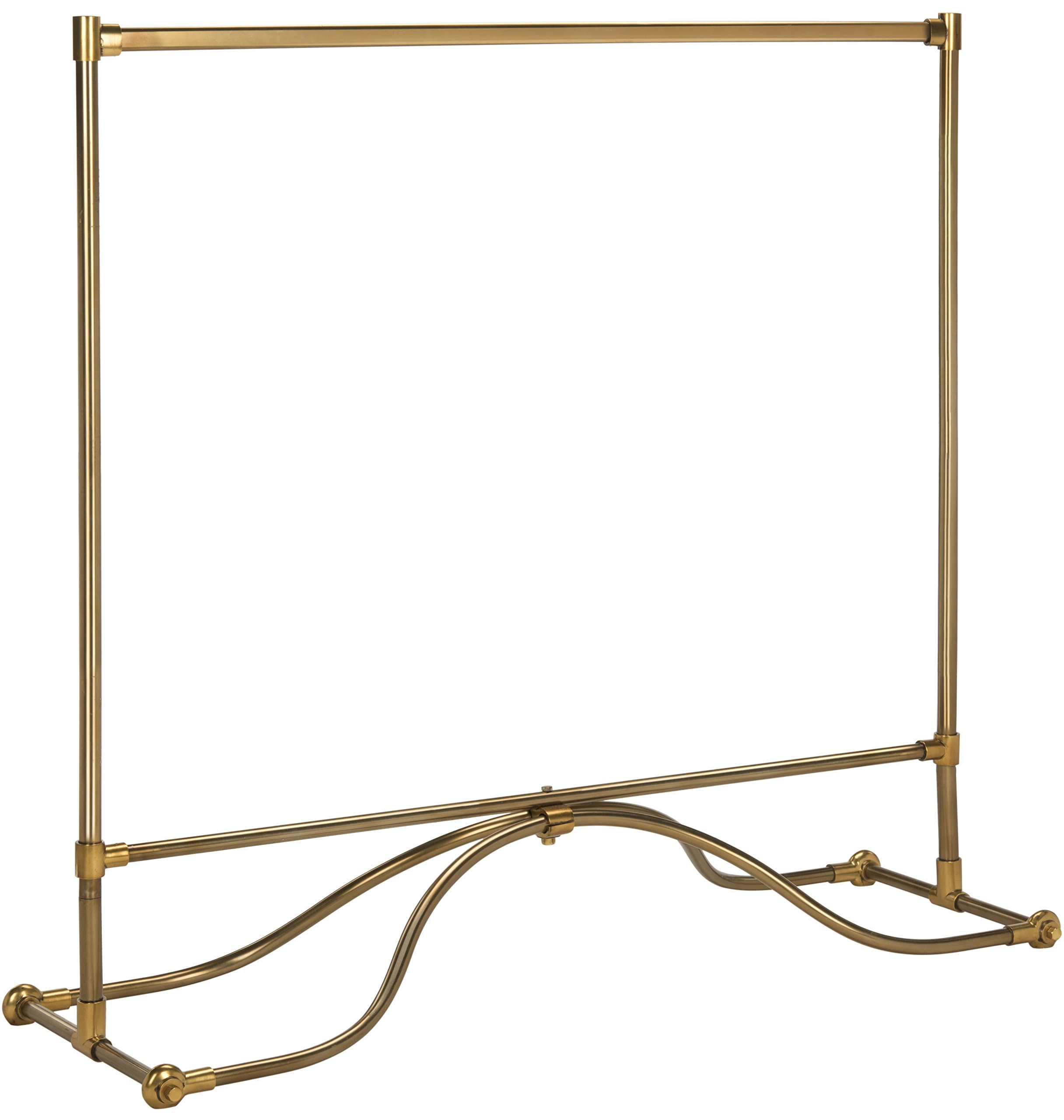 happimess HPM2002A Lila 57.2" Modern Coat Rack, Brass