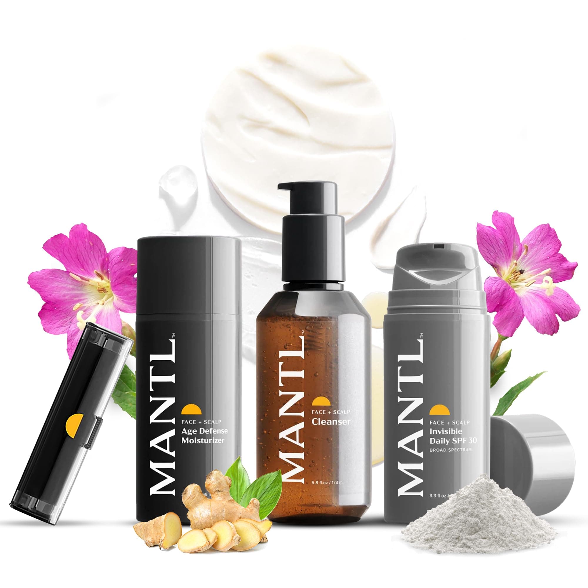 Skincare Set for All-Complete Face Products KitCleanse, Moisturize, Protect & Soothe Daily-Includes Face Wash, SPF, Moisturizer & Oil Blotting Sheets-Facial Combination, Anti-aging Skin Care Set