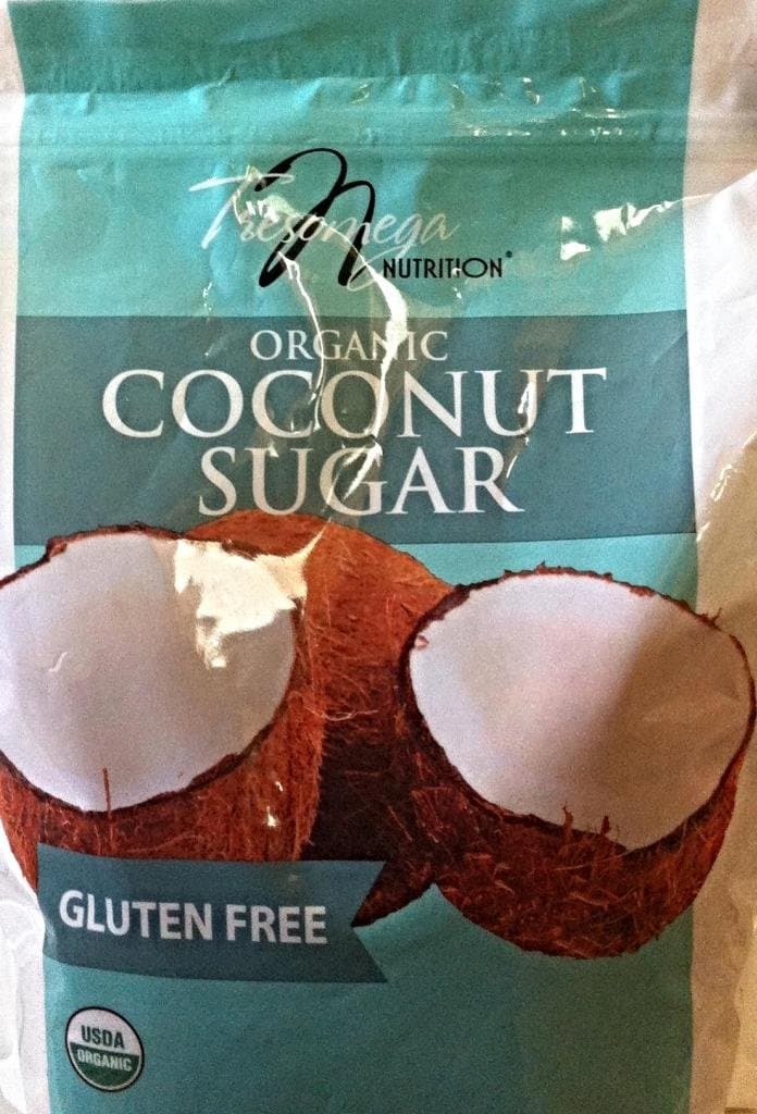 Tresomega Nutrition Organic Coconut Sugar 4lb Peanut Free