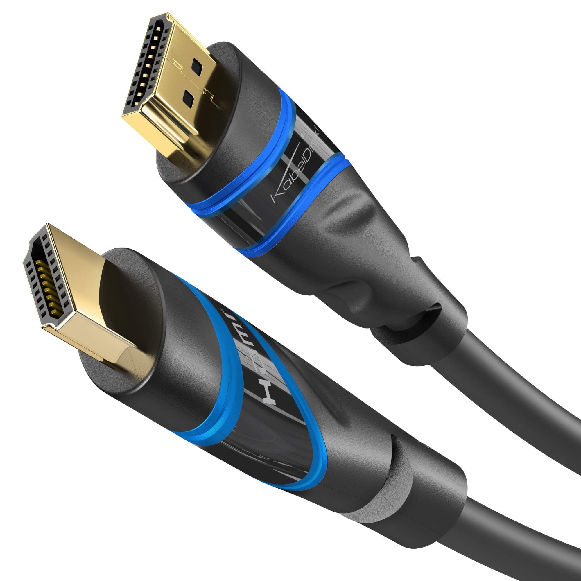 KabelDirekt – 3m – 4K HDMI cable (4K@120Hz & 4K@60Hz for a stunning Ultra HD experience – High Speed with Ethernet, compatible with HDMI 2.0/1.4, Blu-ray/PS4/PS5/Xbox Series X/Switch, black)