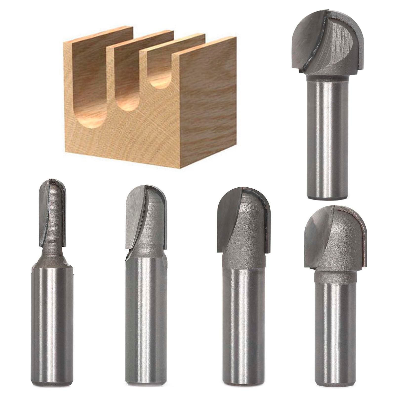 Akylin RoundNose Router Bits 1/2 Shank