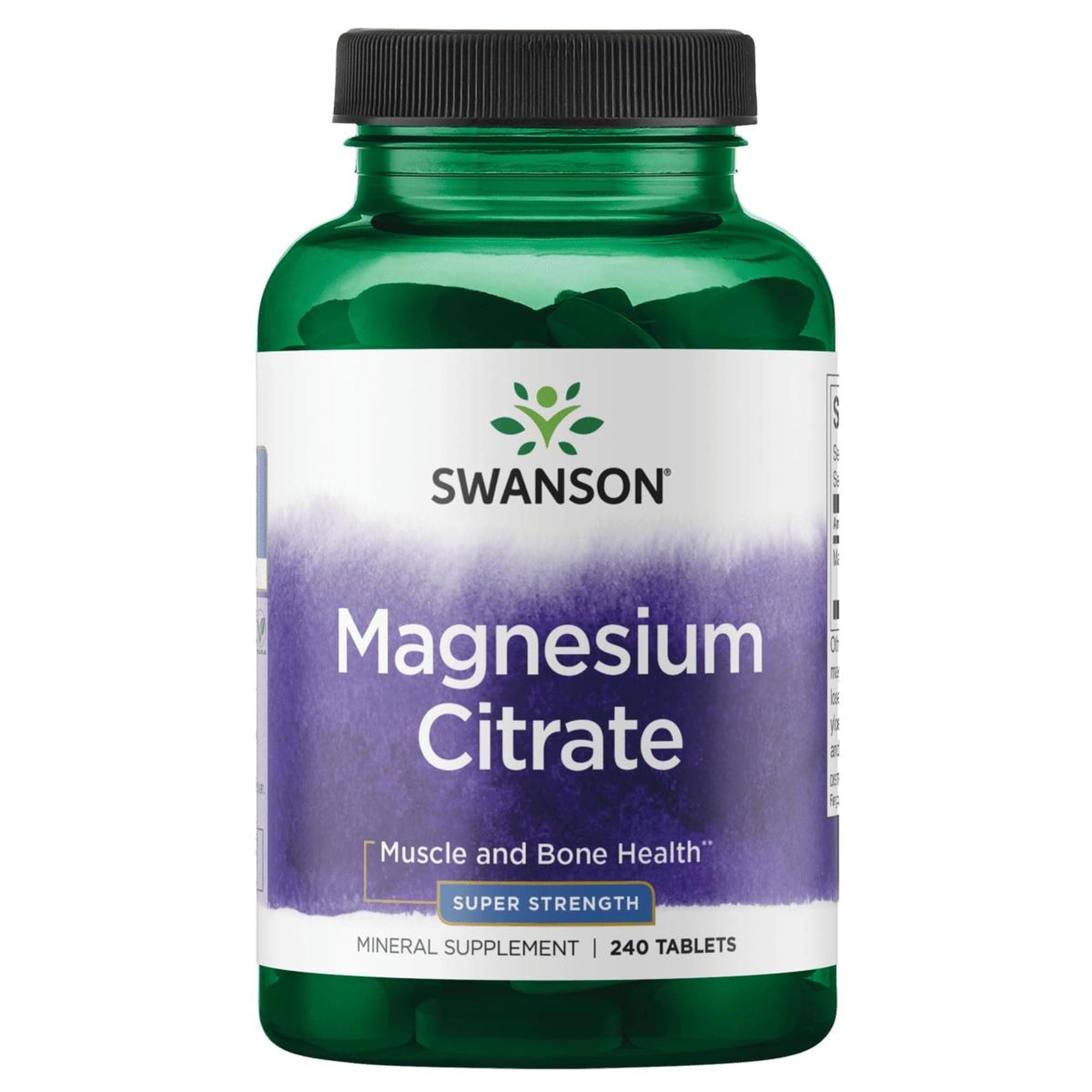 Magnesium Citrate - Super Strength 112.5 mg 240 Tabs