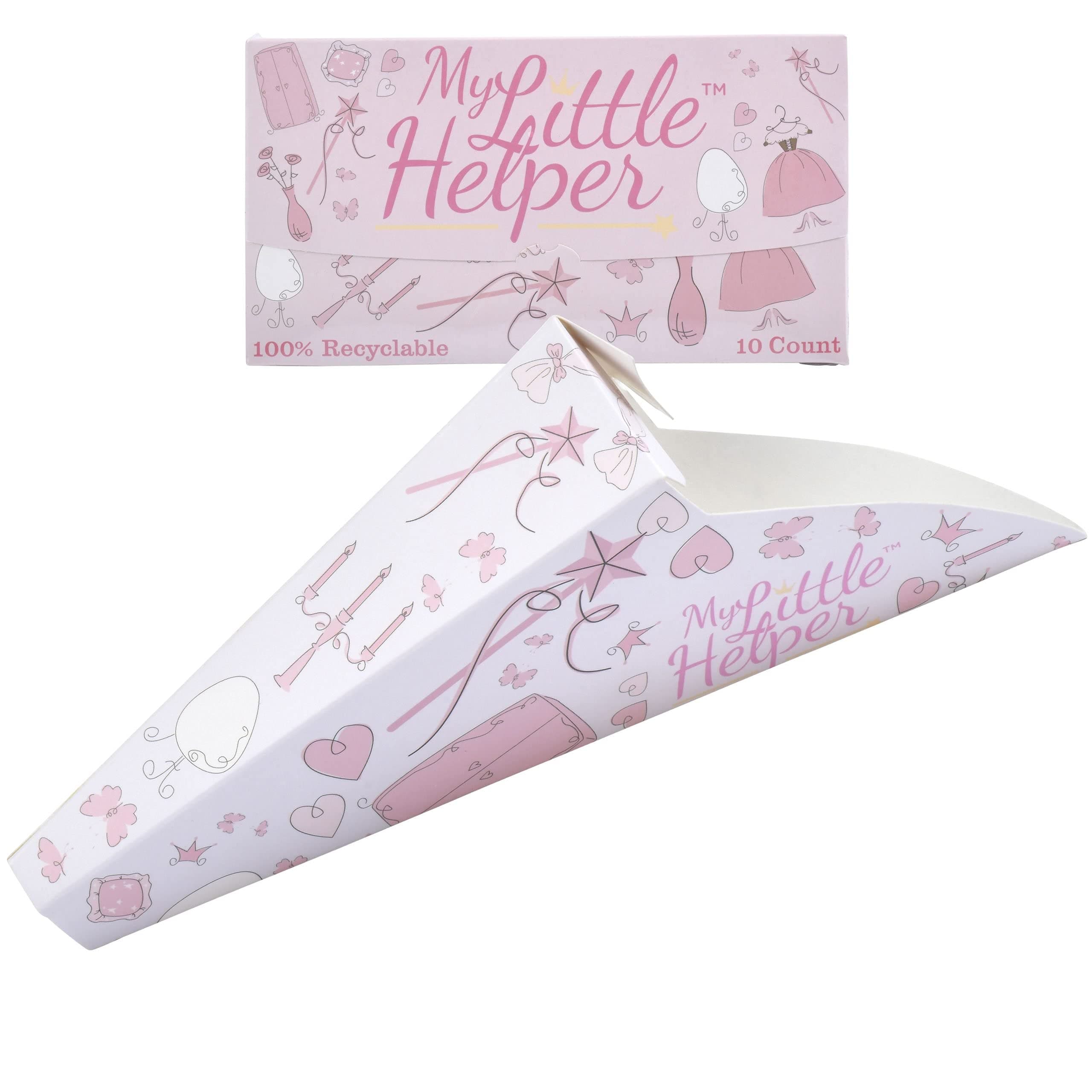 SaniGirl Pee Funnels Girls Age 3-12 Disposable Urination Device Portable Pee Cups Outdoor Travel Potty (Pack of 10)