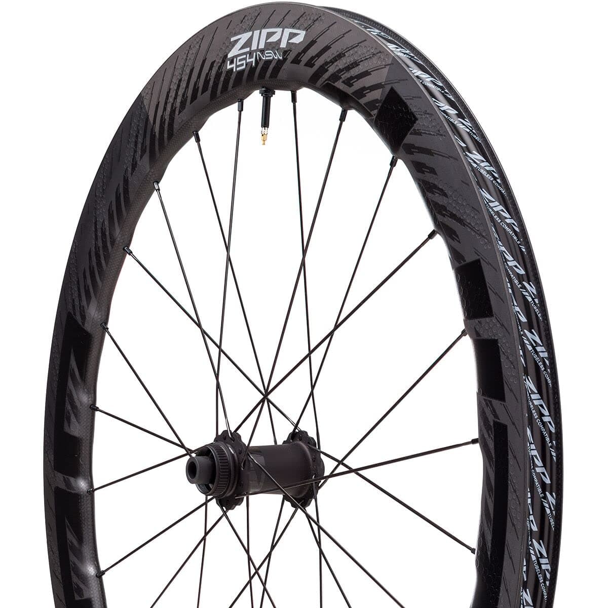 ZIPP 454 NSW FRONT WHEEL TL DBCL 7F 12x100 STD