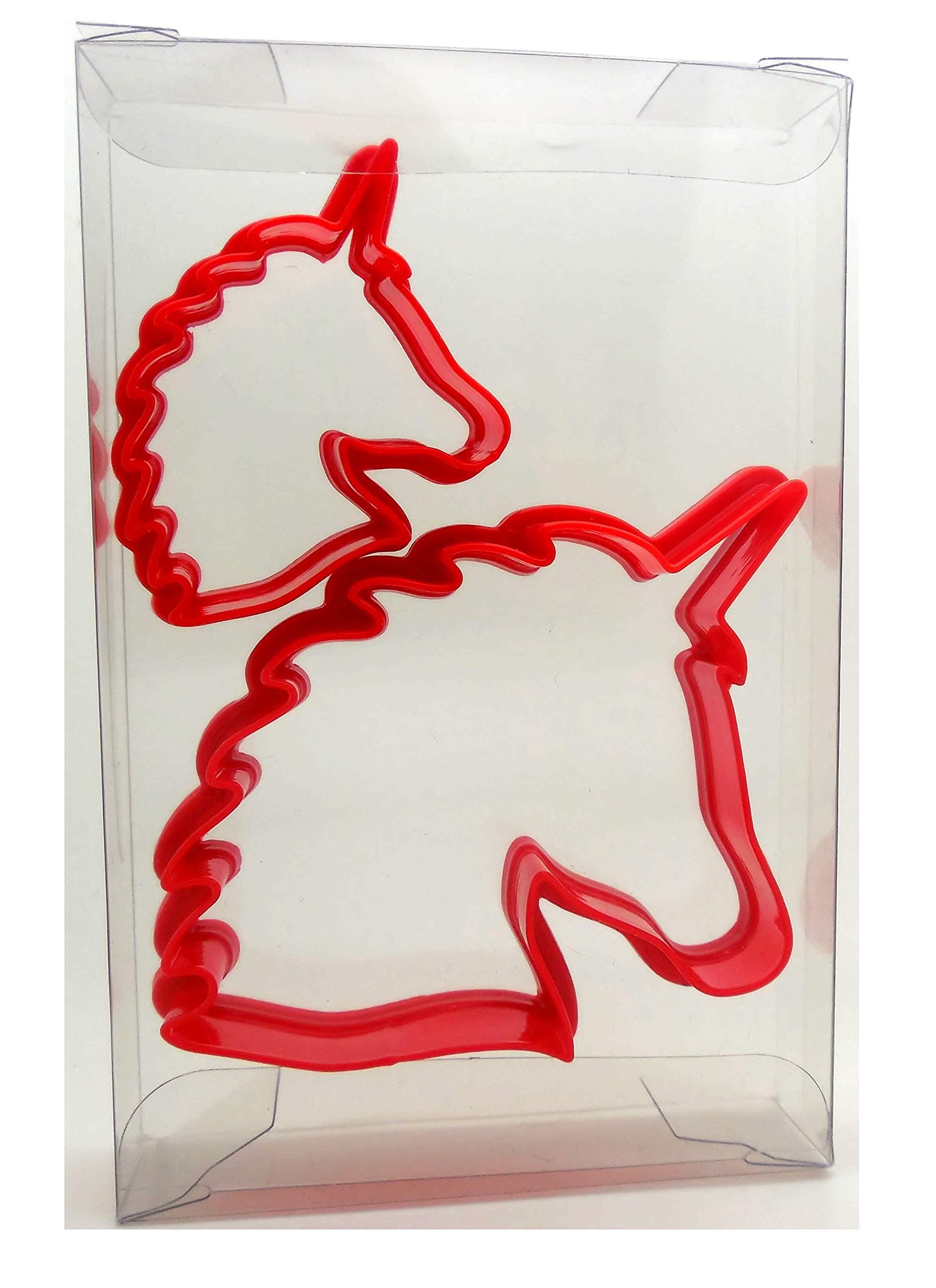 Unicorn Head Cookie Cutter Set of 2, Biscuit, Pastry, Fondant Clay Cutter