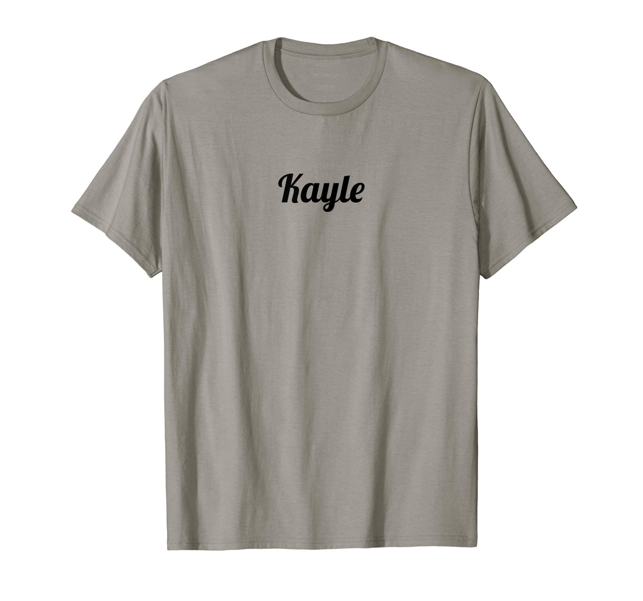 Top That Says the Name KAYLE | Cute Adults Kids - Graphic T-Shirt