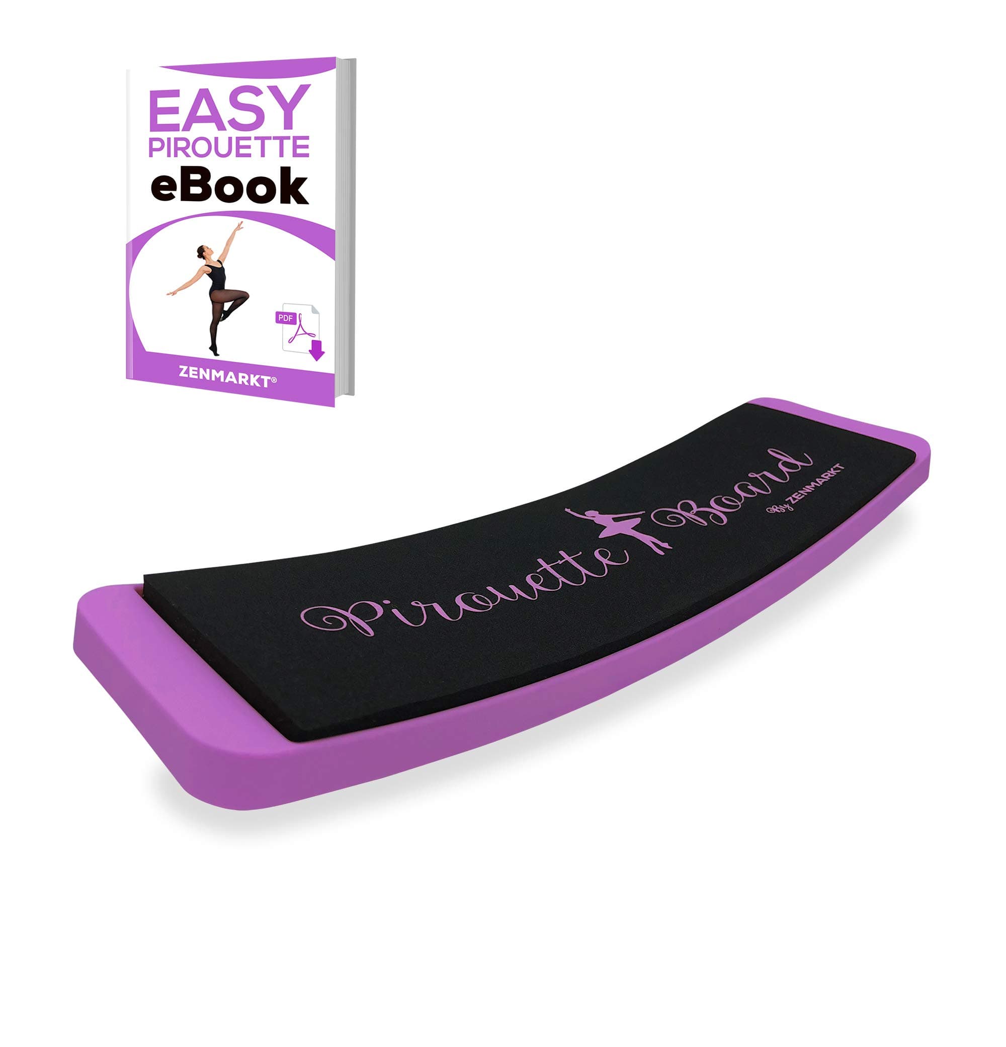 Zenmarkt Turning Boards for Dancers - Ballet Spin Boards for Dancers, Ice Skaters, Cheerleaders, and Gymnasts - Specially Designed to Improve Your Turns, Balance, and Stability - Home Dance Equipment