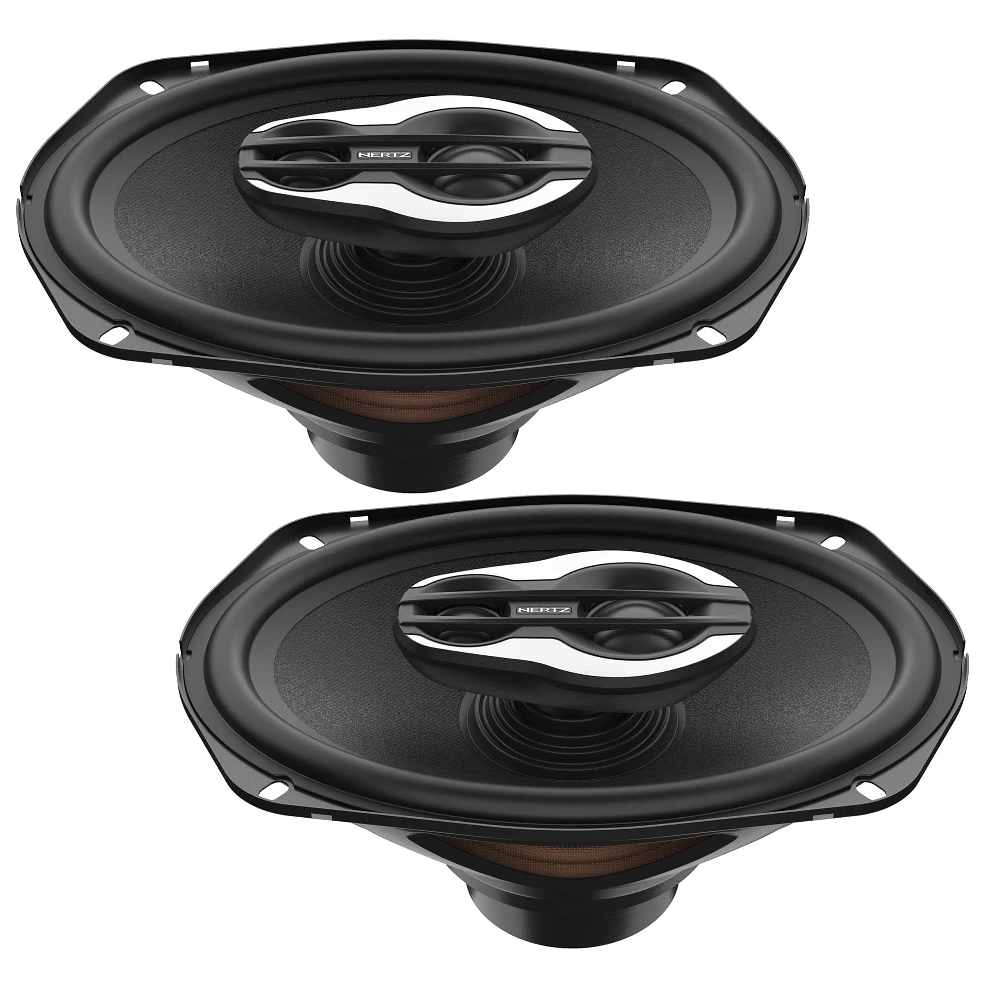 HERTZ SPL Show Series SX-690-NEO 6x9 Three-Way SPL Coaxial Speakers with Neo Magnets and UV/Waterproofing