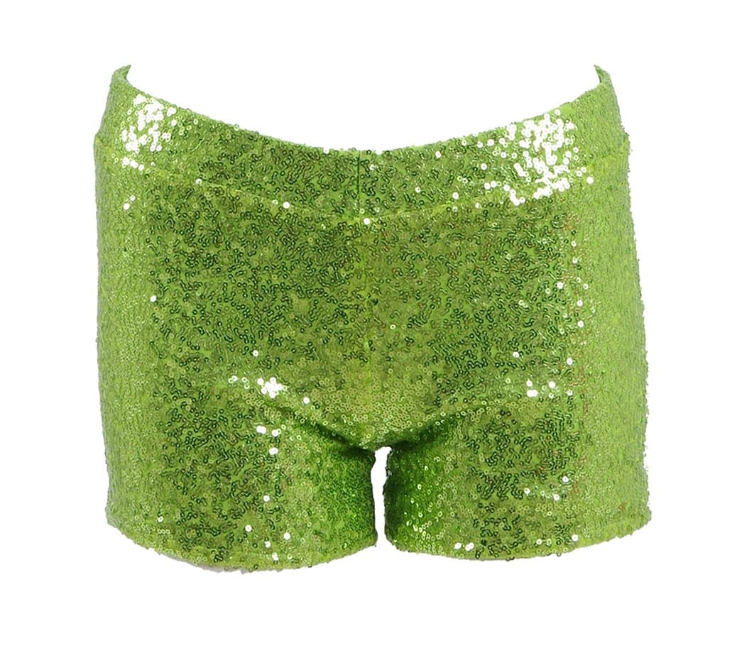 Women Sexy Hot Glitter Sequin Shorts Summer Club Wear Multi-Color