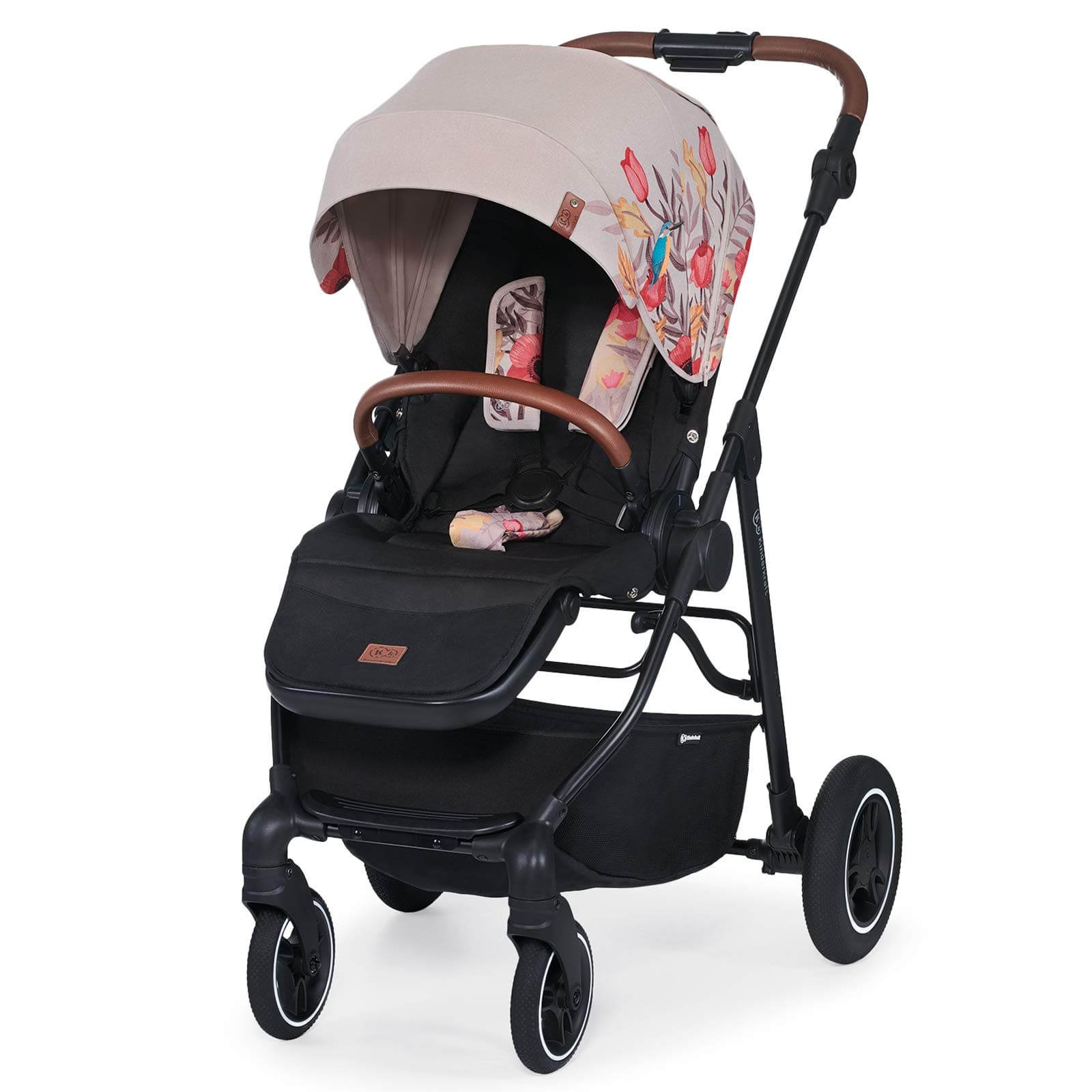 Stroller ALLROAD, Pushchair, Baby Buggy, Easy Folding, Large Hood with UPF 50+, Two Pushing Directions, All Wheels Suspension, Accessories in Set, Multicolour