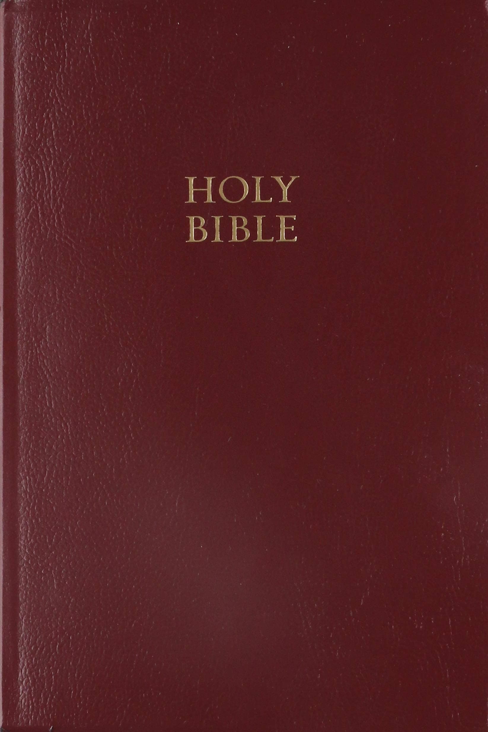 KJV, End-of-Verse Reference Bible, Giant Print, Leathersoft, Burgundy, Red Letter Edition