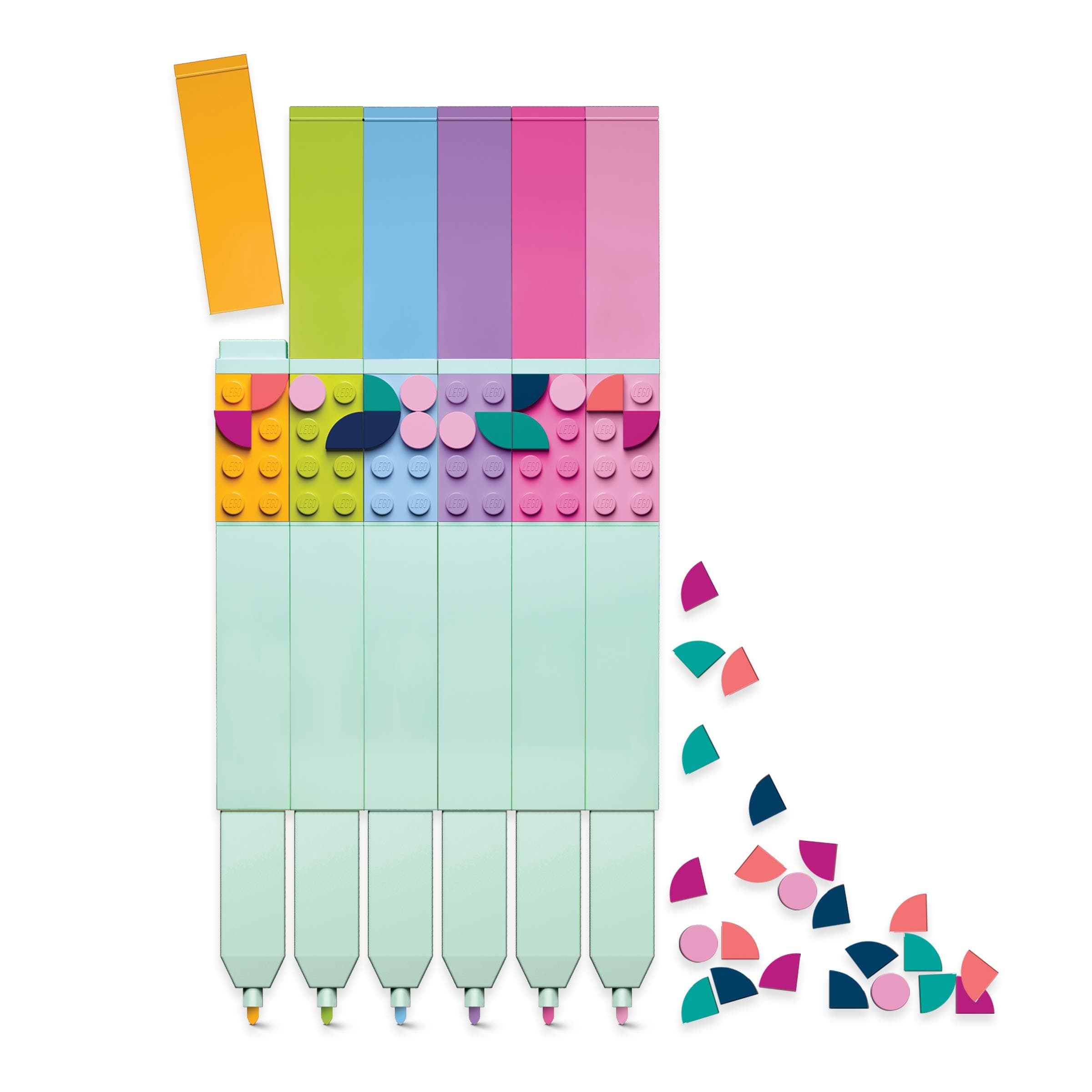 IQLego DOTS 6 Pack Marker Set, DIY Craft Kit for Kids